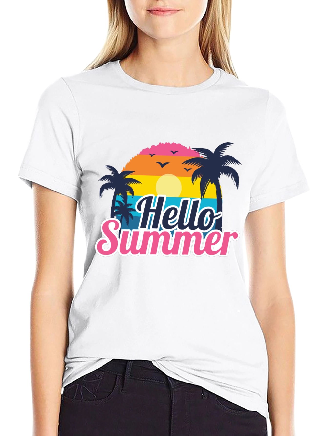 Hello Summer Graphic Tee