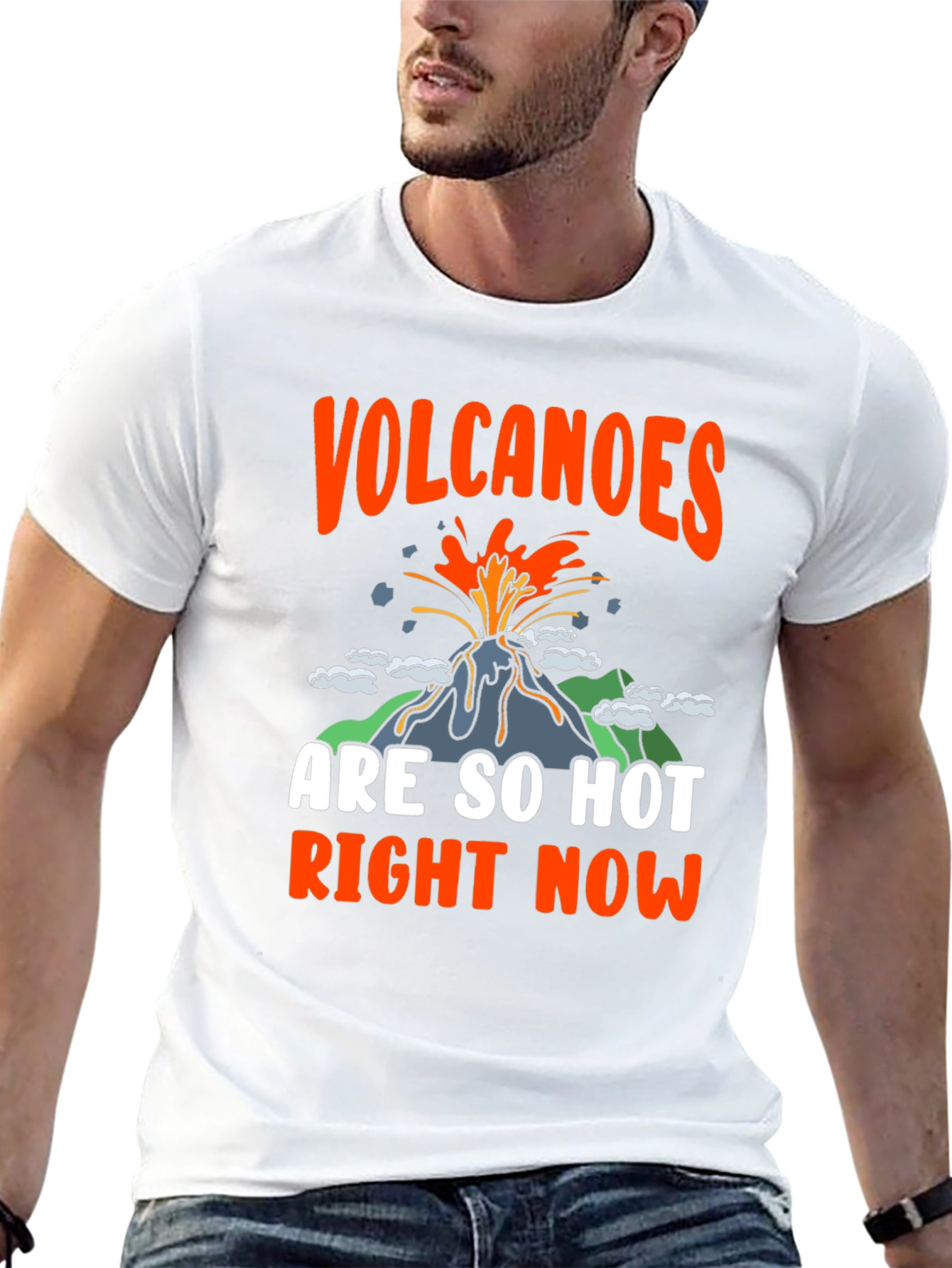 Volcanoes Are So Hot Right Now Graphic Tee