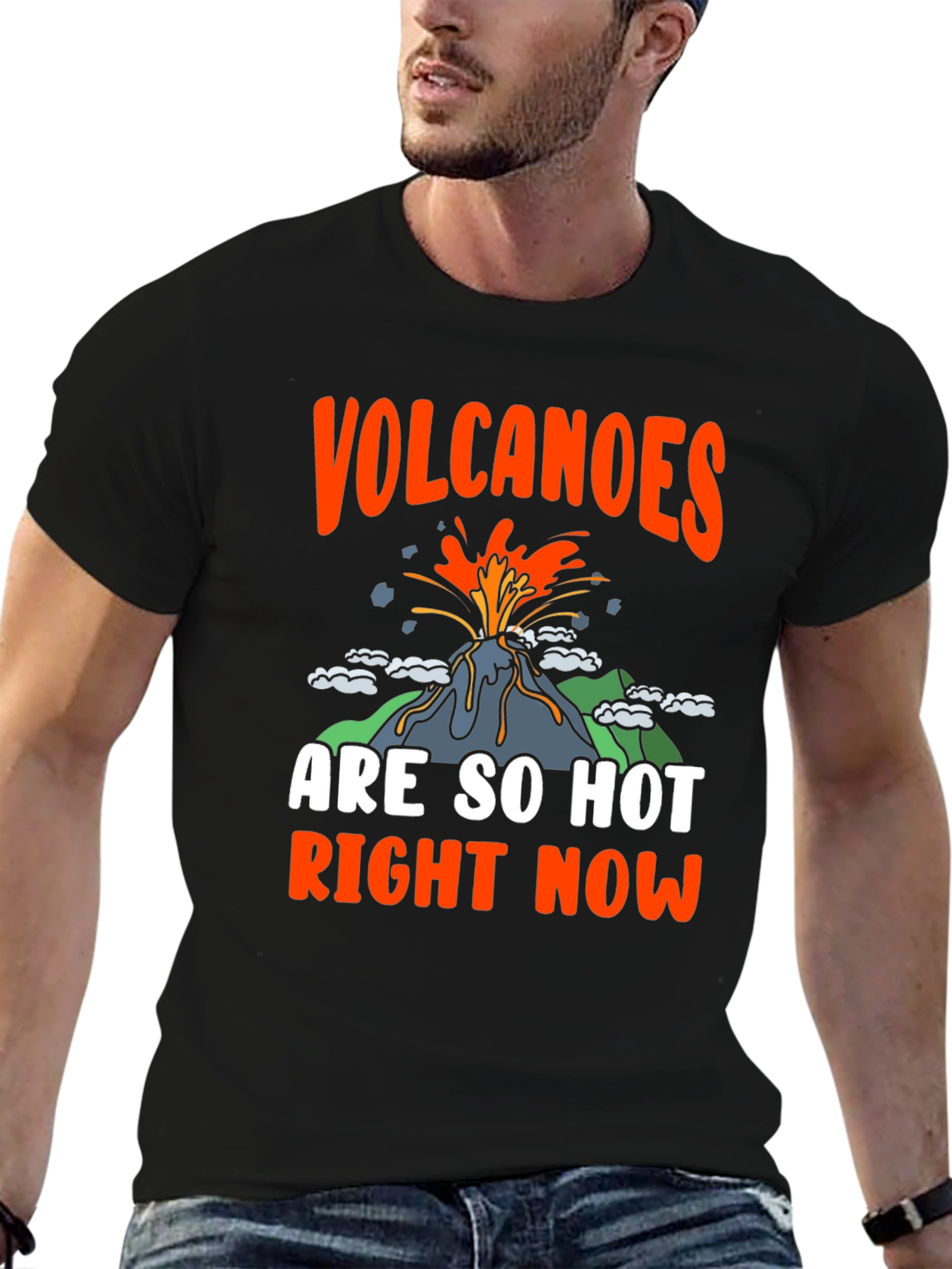 Volcanoes Are So Hot Right Now Graphic Tee