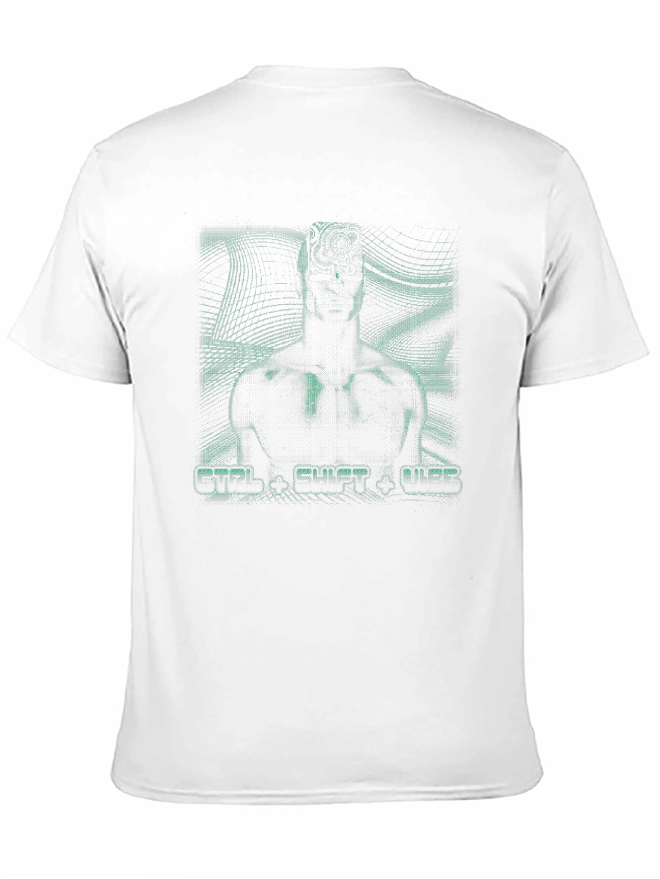 CTRL CULT WEB Graphic T-Shirt - Black