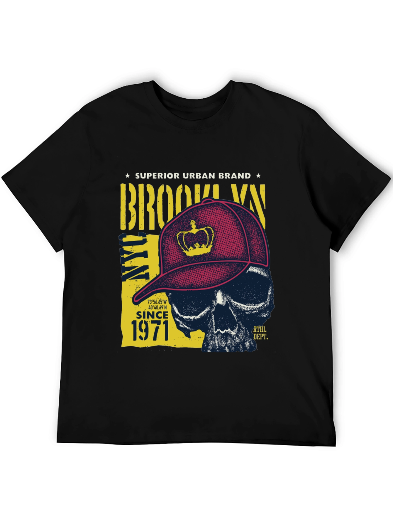 Brooklyn Urban Skull T-Shirt