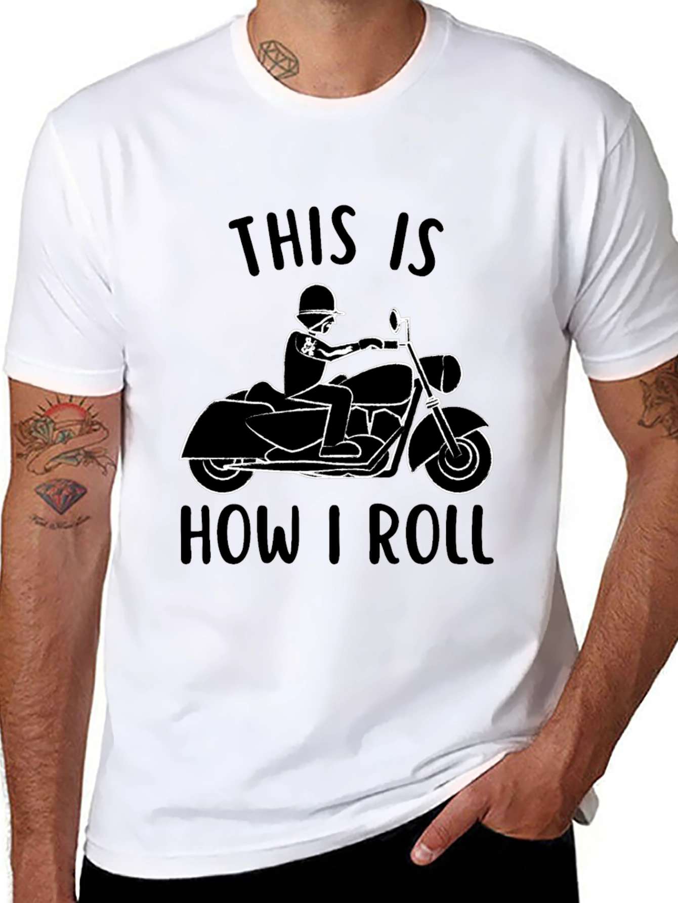 This is How I Roll Motorcycle T-Shirt