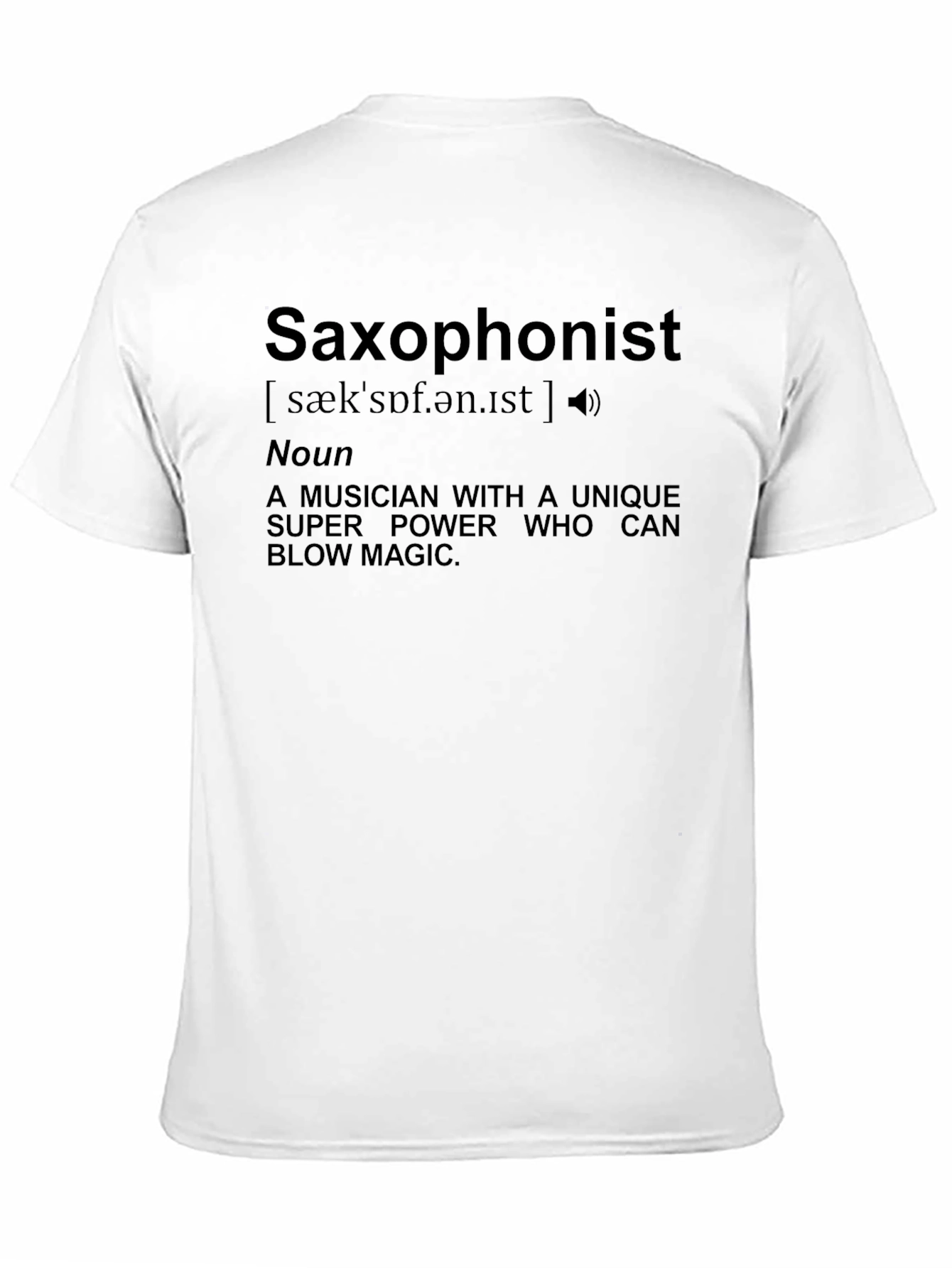 Saxophonist Definition T-Shirt - Musician Humor Tee