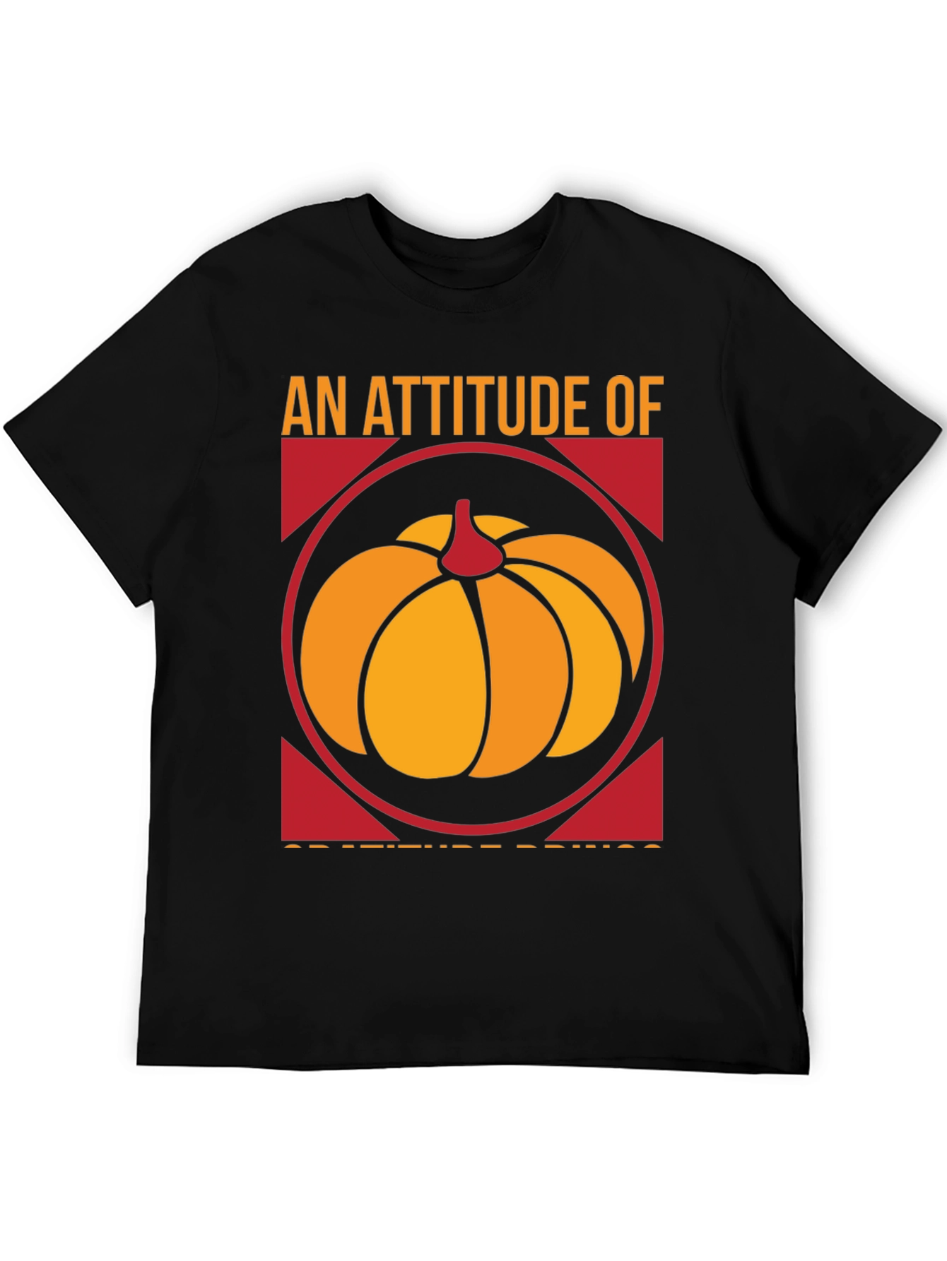 An Attitude Of Gratitude Pumpkin T-Shirt
