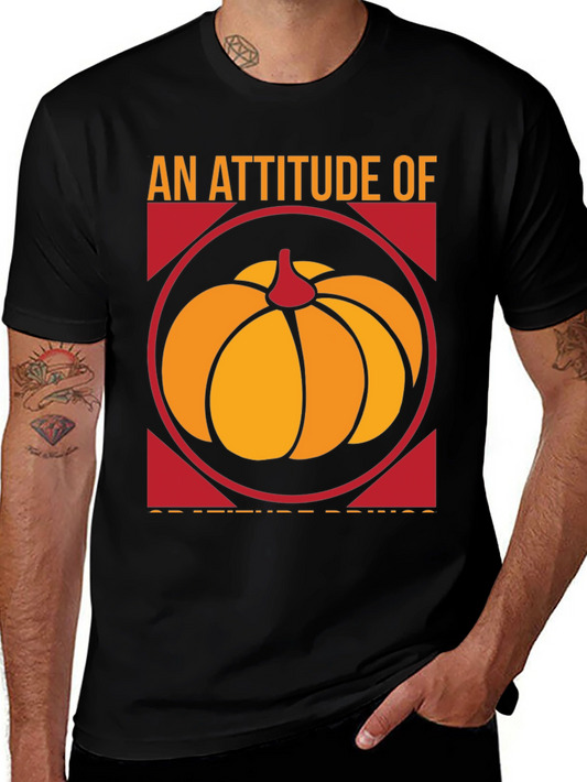 An Attitude Of Gratitude Pumpkin T-Shirt