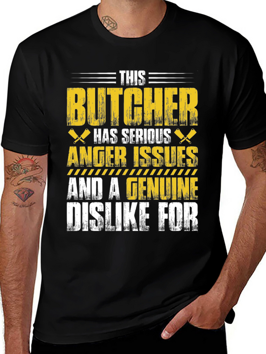 Butcher Anger Issues Graphic T-Shirt