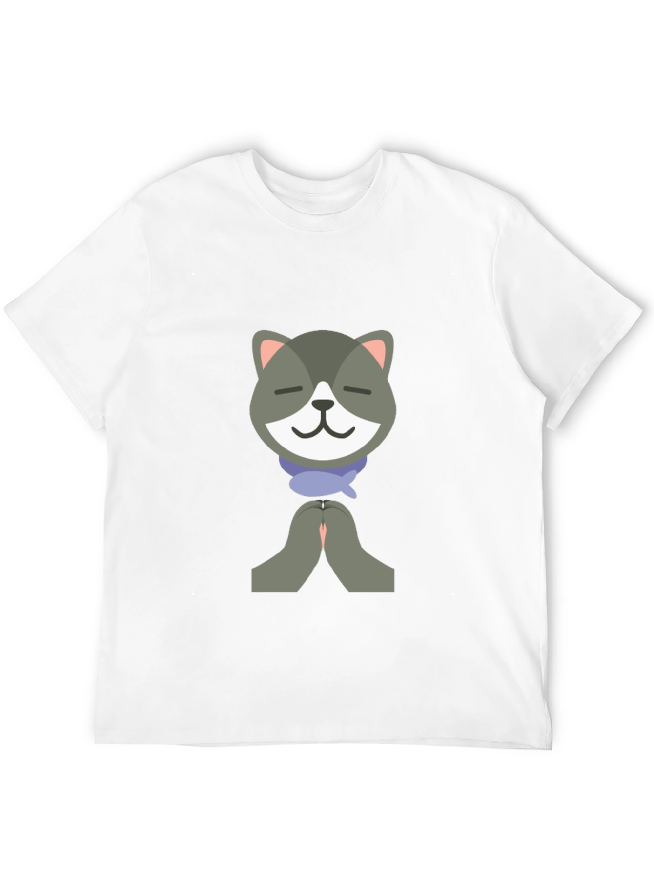 Namaste Cat Graphic T-Shirt