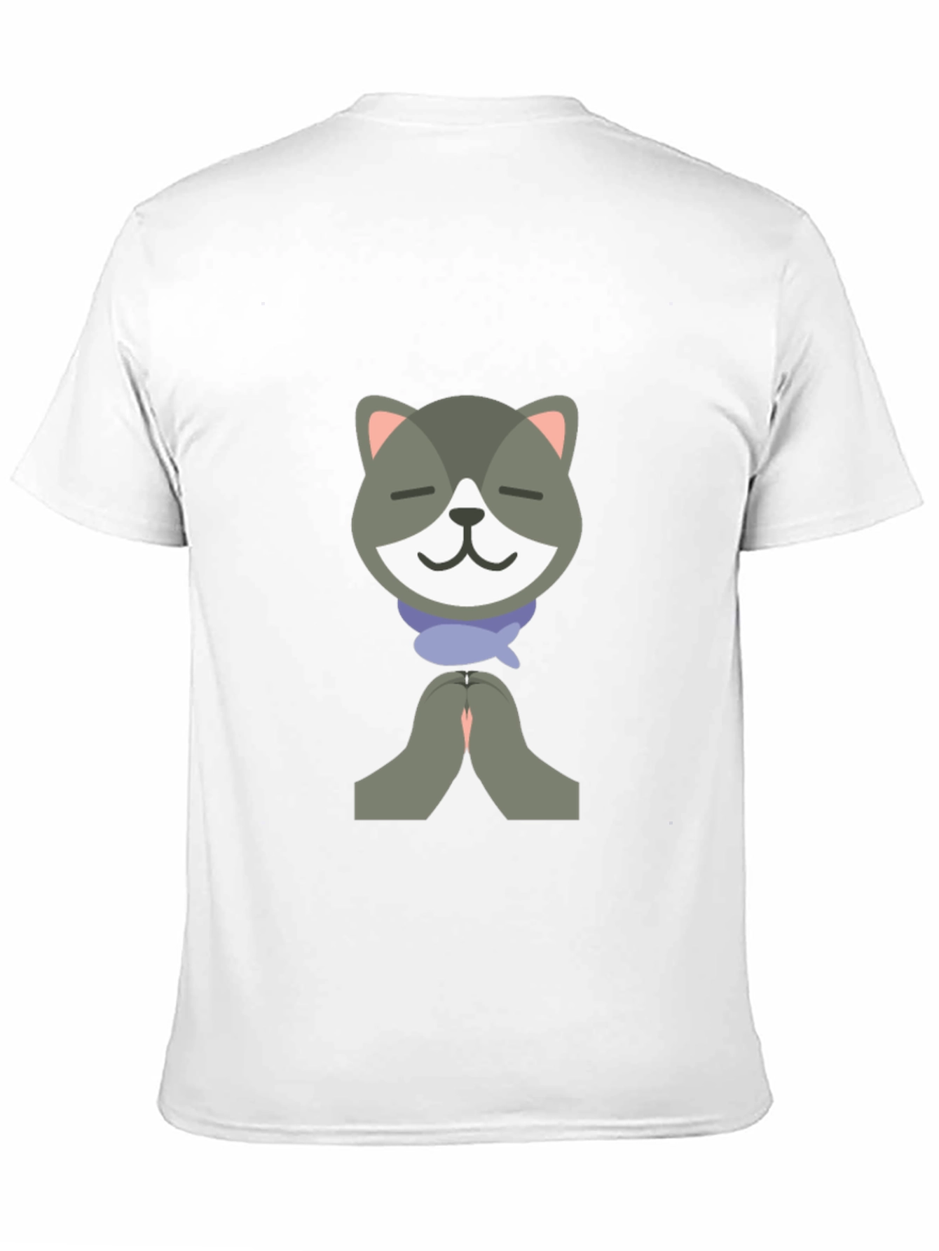 Namaste Cat Graphic T-Shirt
