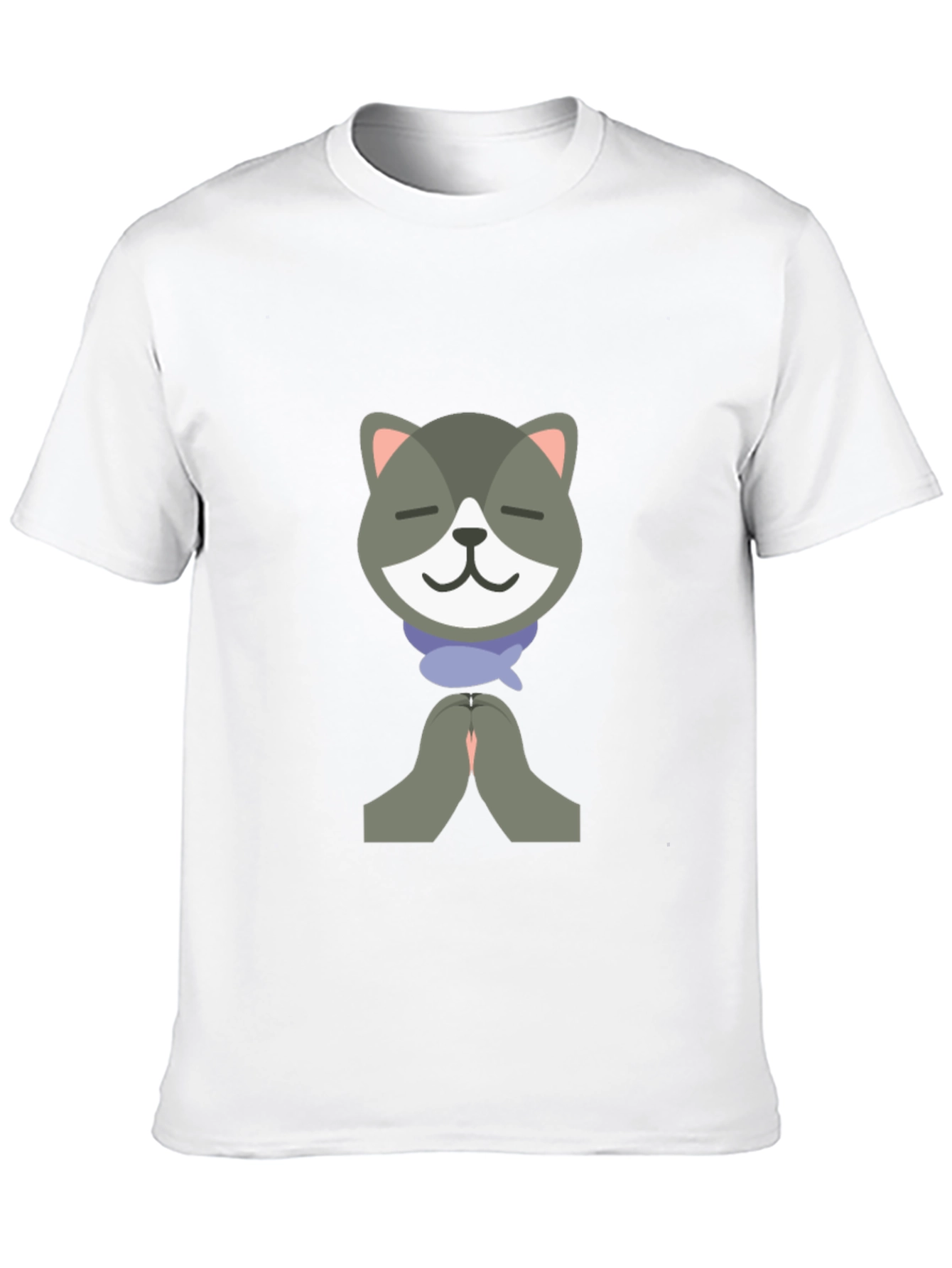 Namaste Cat Graphic T-Shirt