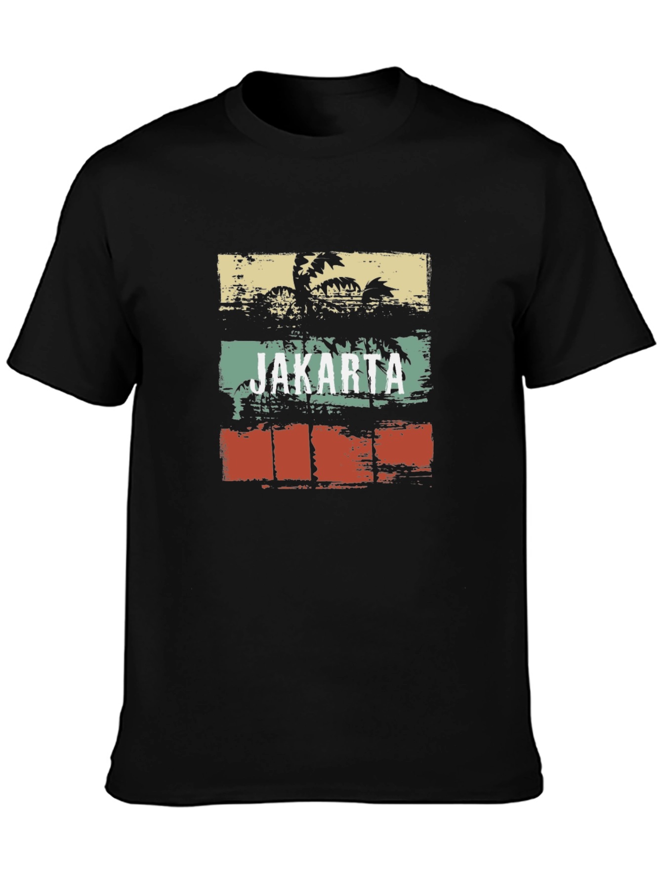 Jakarta Palm Tree Graphic T-Shirt