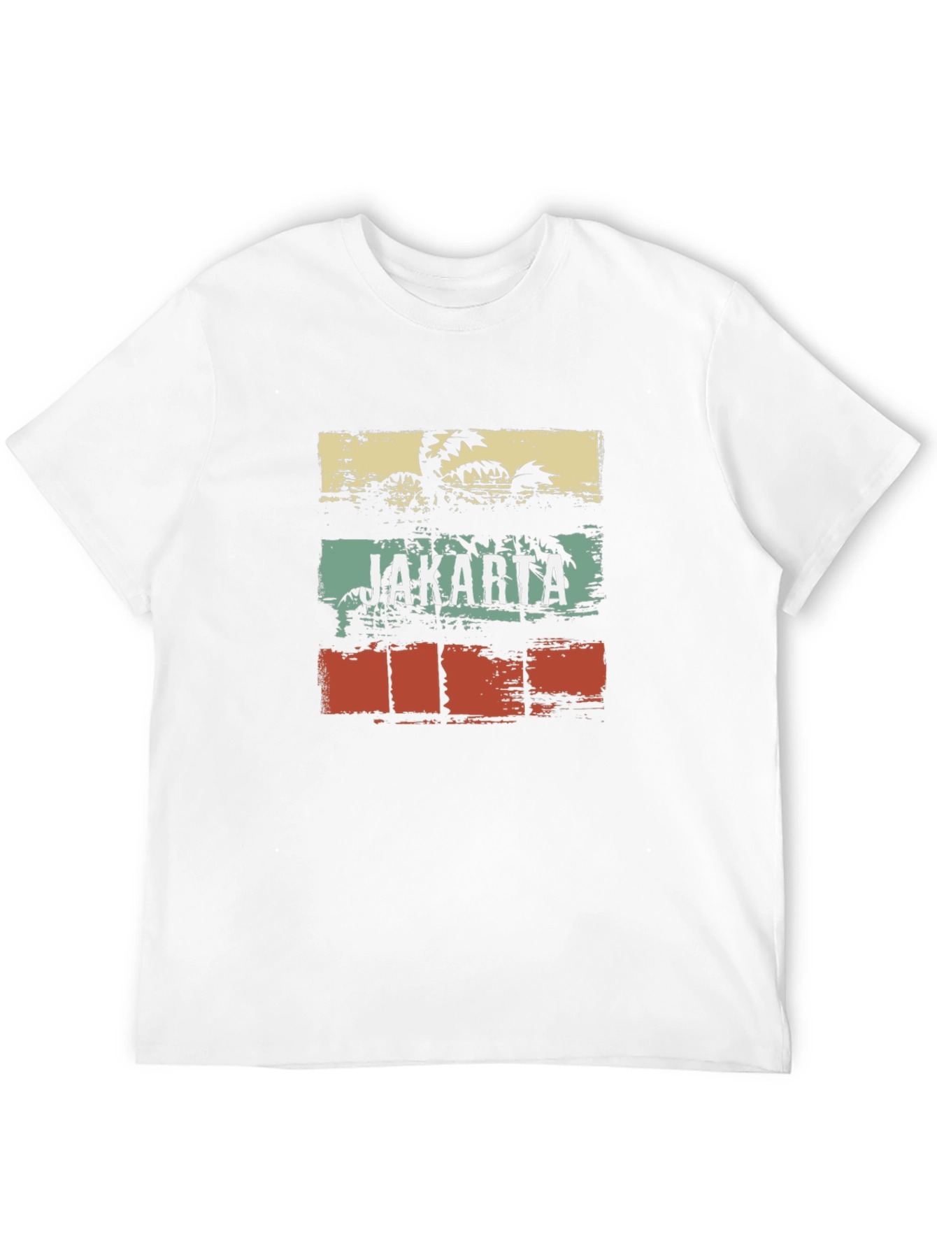 Jakarta Palm Tree Graphic T-Shirt