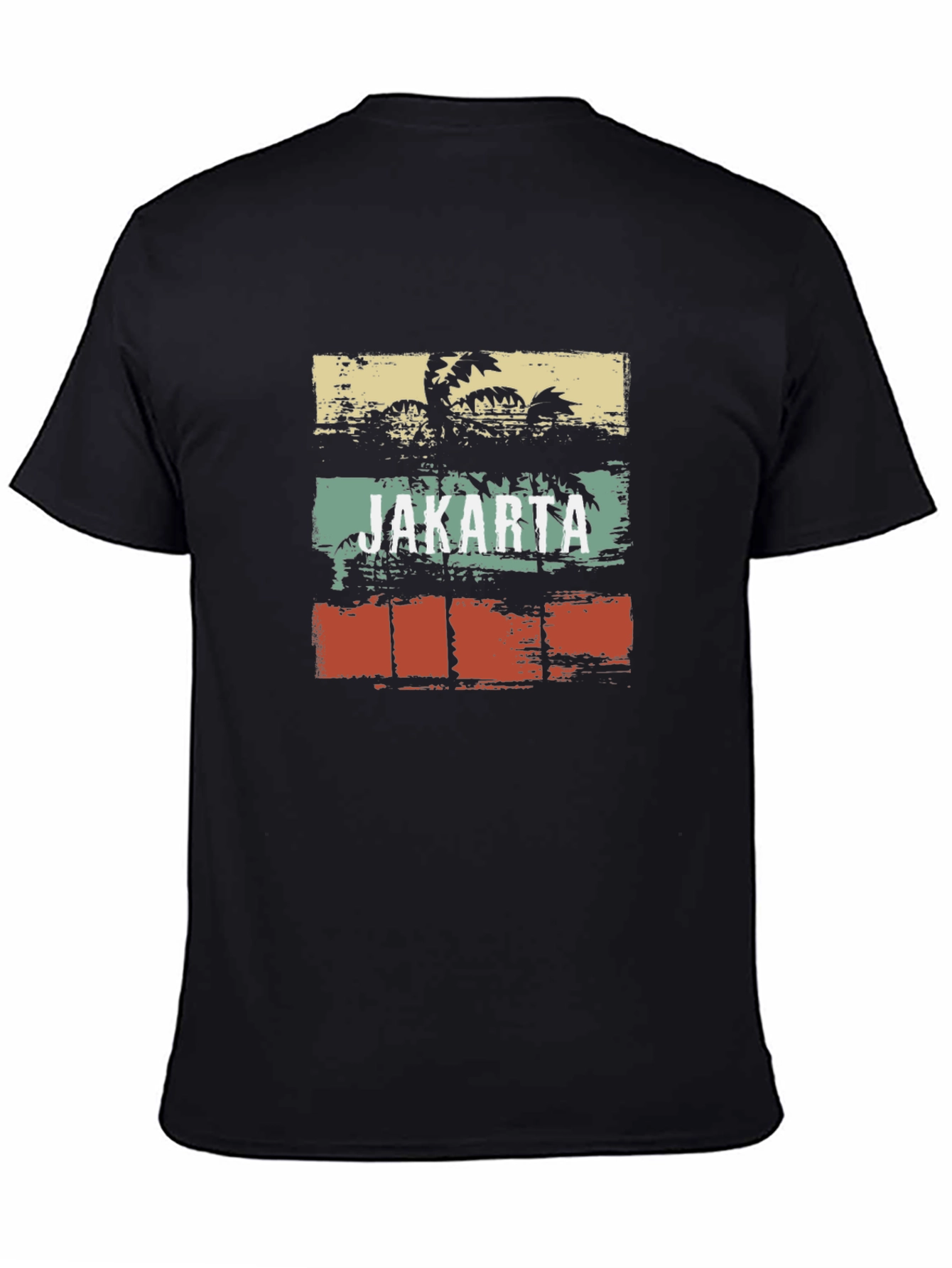 Jakarta Palm Tree Graphic T-Shirt