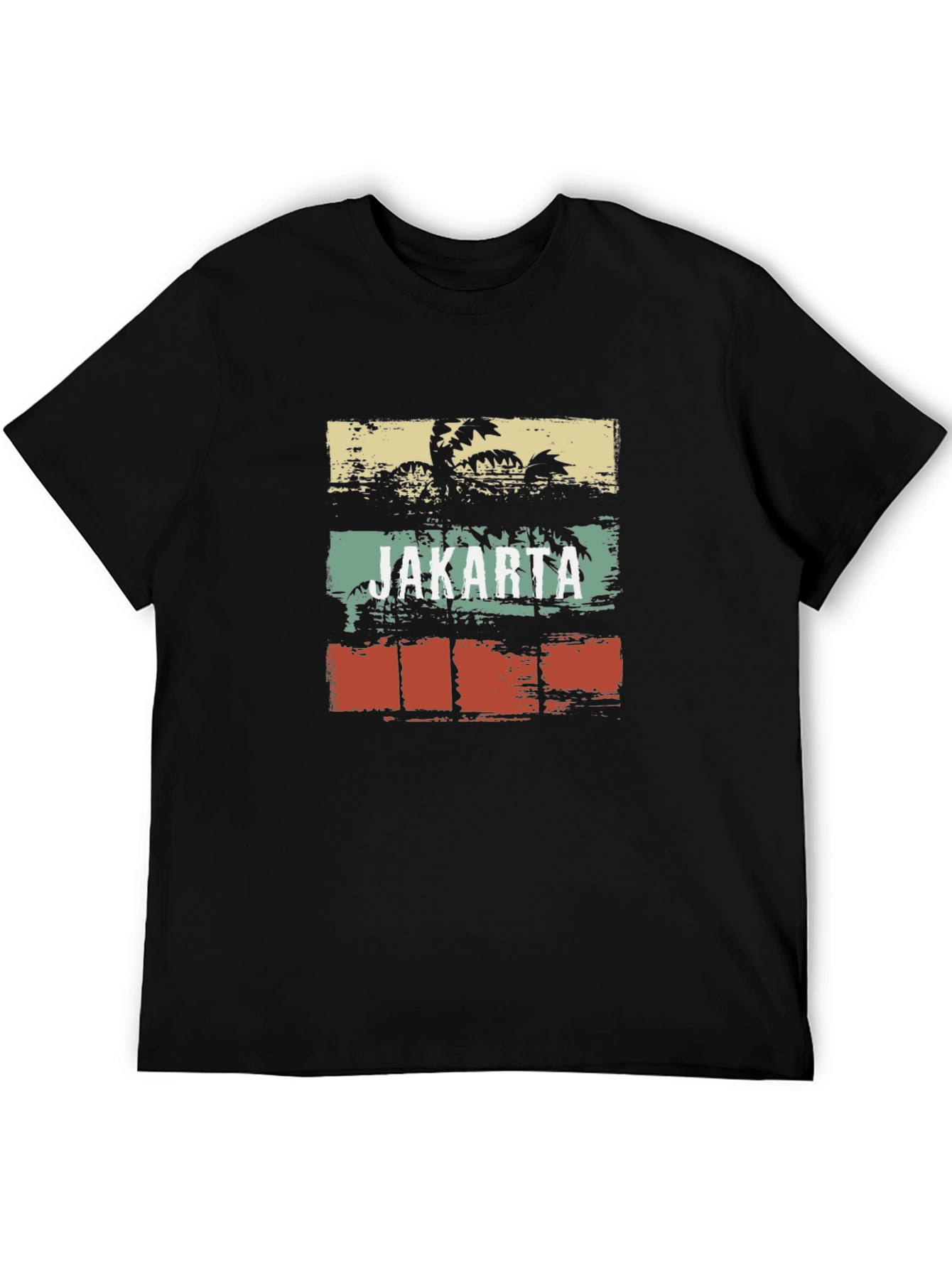 Jakarta Palm Tree Graphic T-Shirt