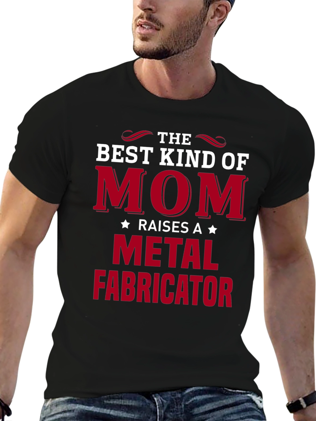 Best Kind of Mom Metal Fabricator T-Shirt