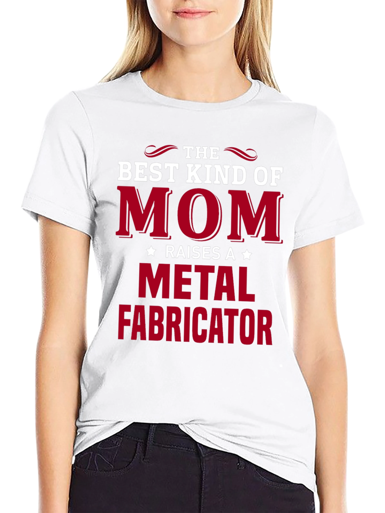 Best Kind of Mom Metal Fabricator T-Shirt