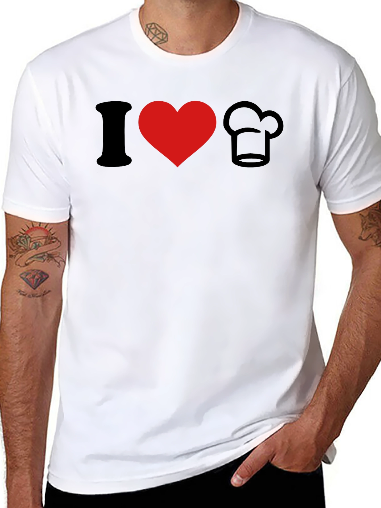 I Love Chefs T-Shirt - Novelty Chef Apparel