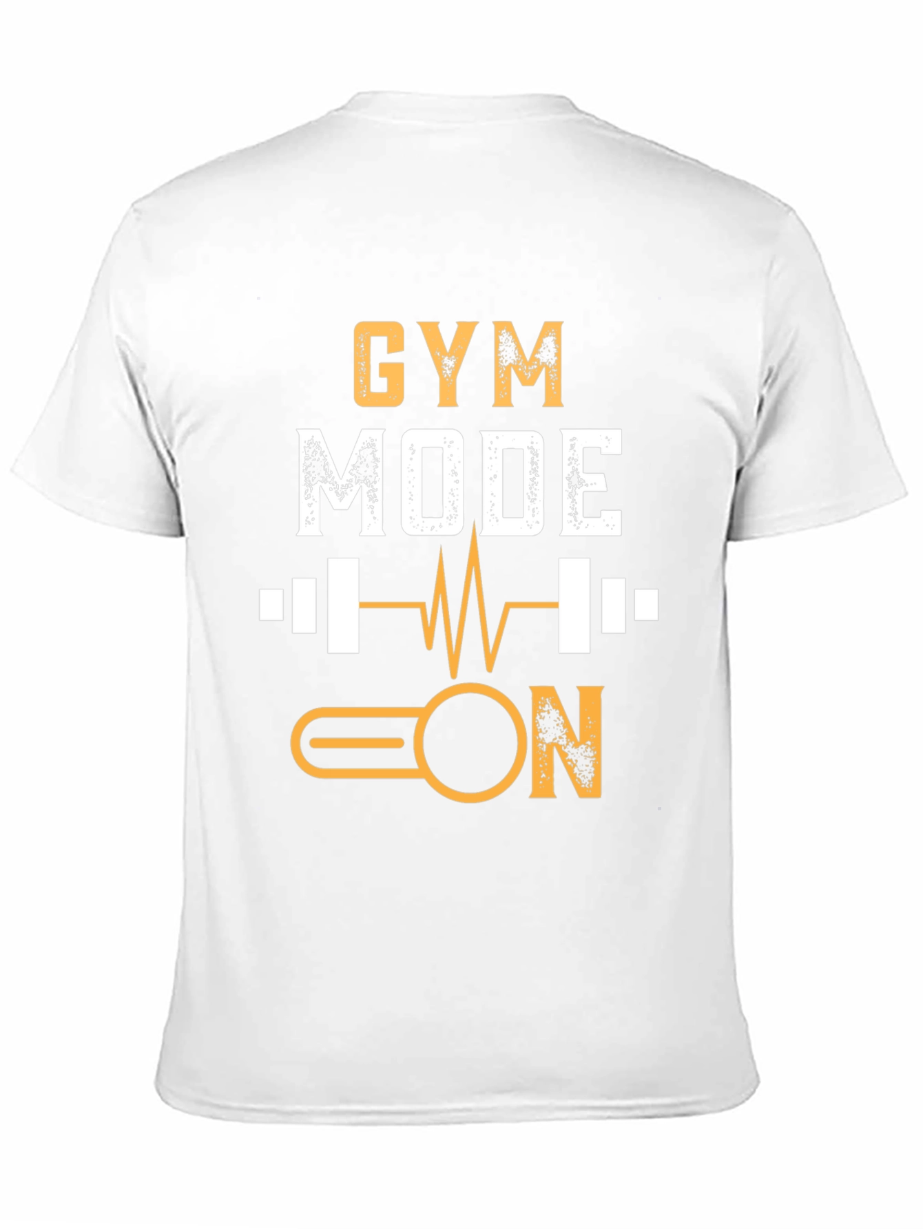 Gym Mode On Graphic Tee - Fitness Motivation Shirt