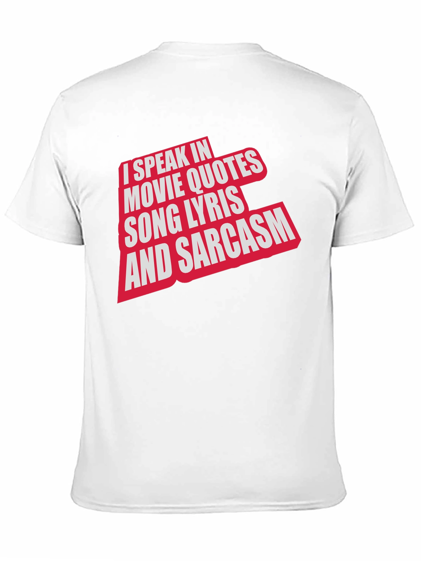 Movie Quotes & Sarcasm Black T-Shirt