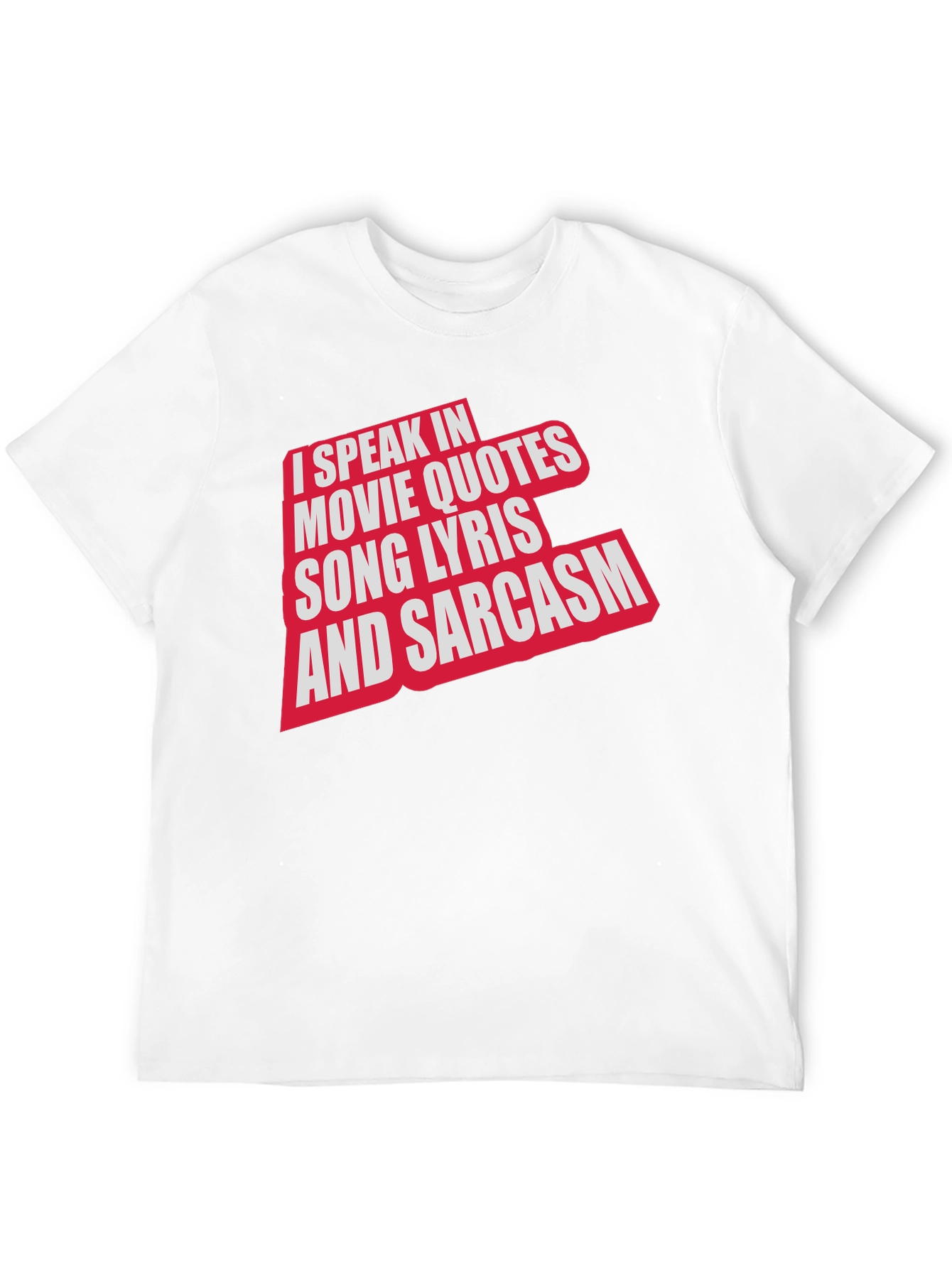 Movie Quotes & Sarcasm Black T-Shirt