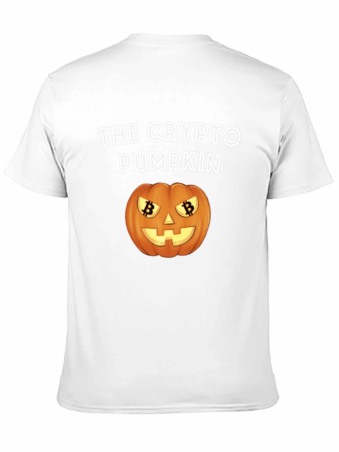 The Crypto Pumpkin T-Shirt - Halloween Bitcoin Tee