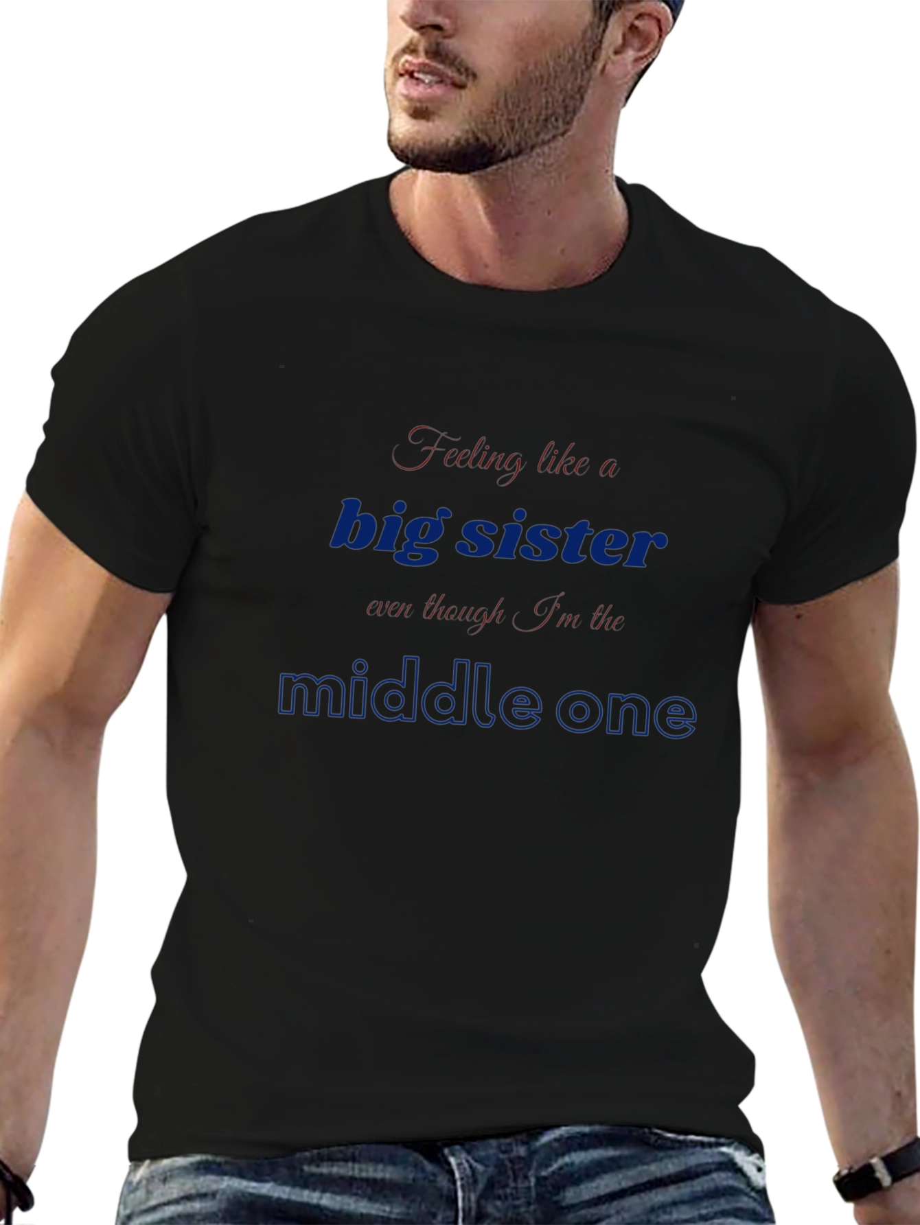 Big Sister Middle Child T-Shirt