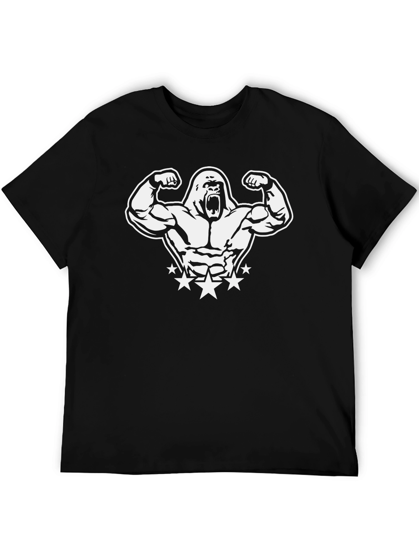 Gorilla Gym T-Shirt - Black