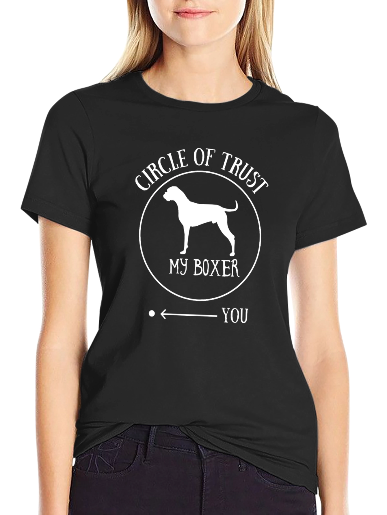 Circle of Trust Boxer Dog T-Shirt