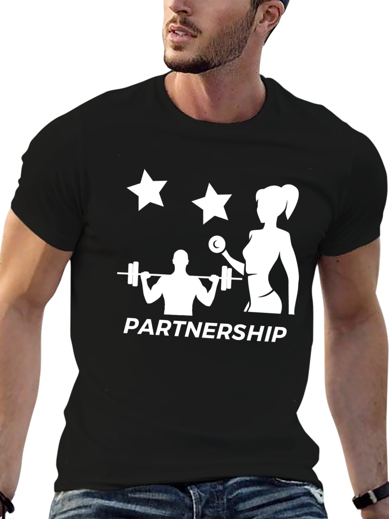 Partnership Gym Workout T-Shirt