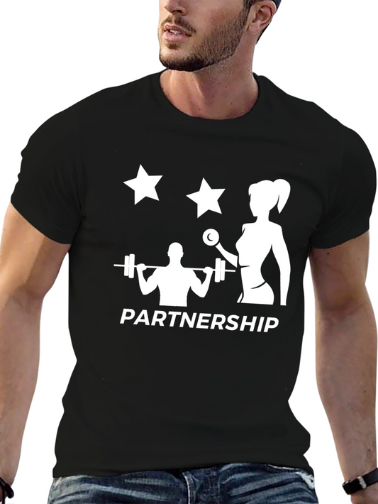 Partnership Gym Workout T-Shirt