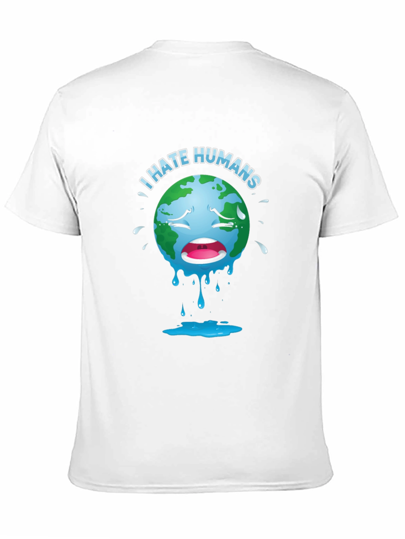 I Hate Humans T-Shirt - Environmental Humor Tee