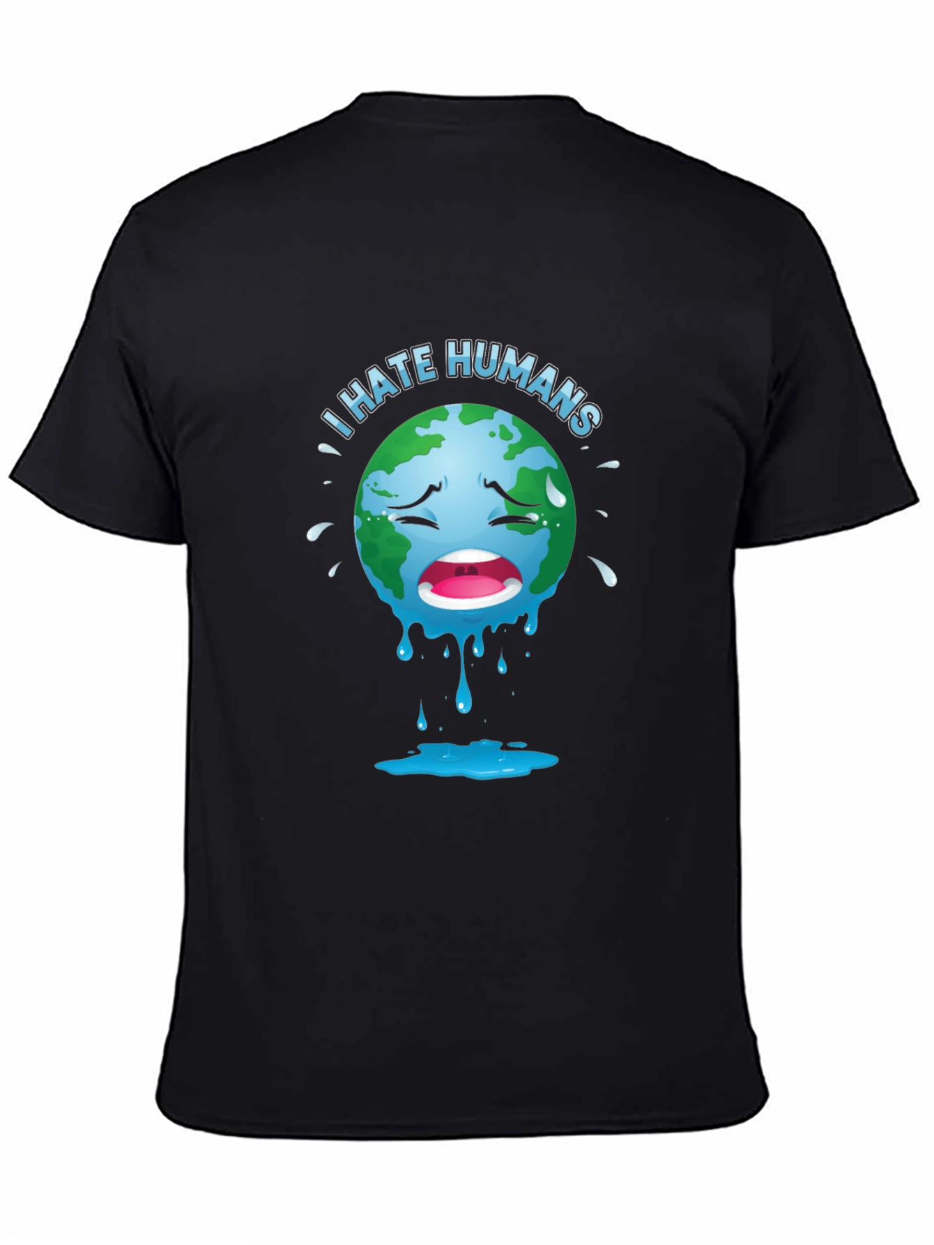 I Hate Humans T-Shirt - Environmental Humor Tee