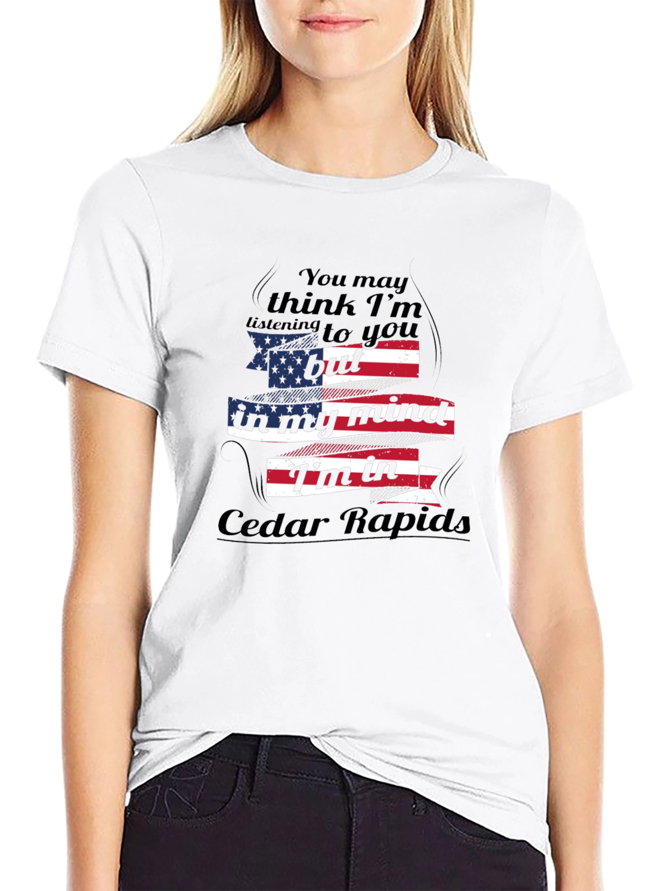 Cedar Rapids Mind T-Shirt Patriotic USA