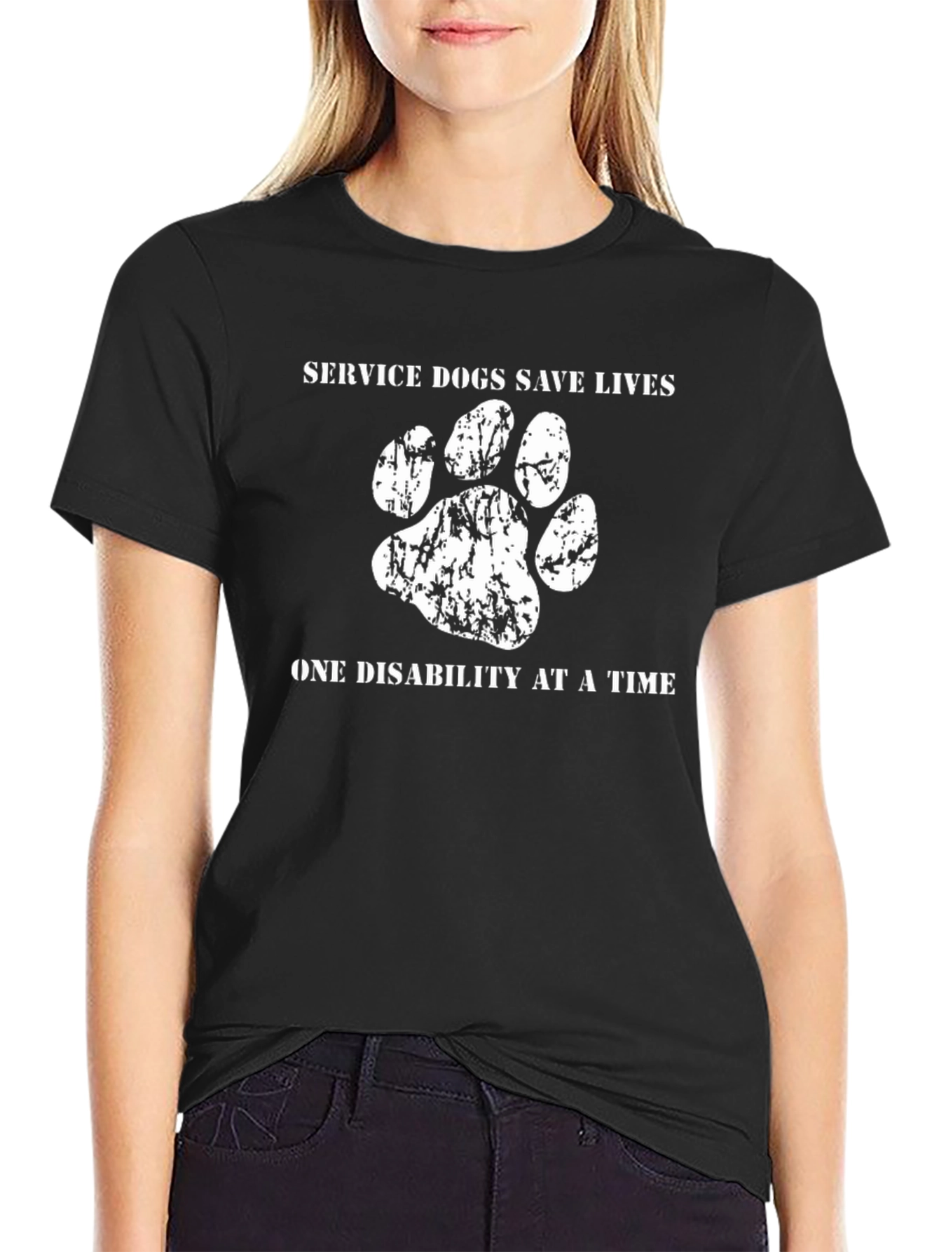 Service Dogs Save Lives T-Shirt
