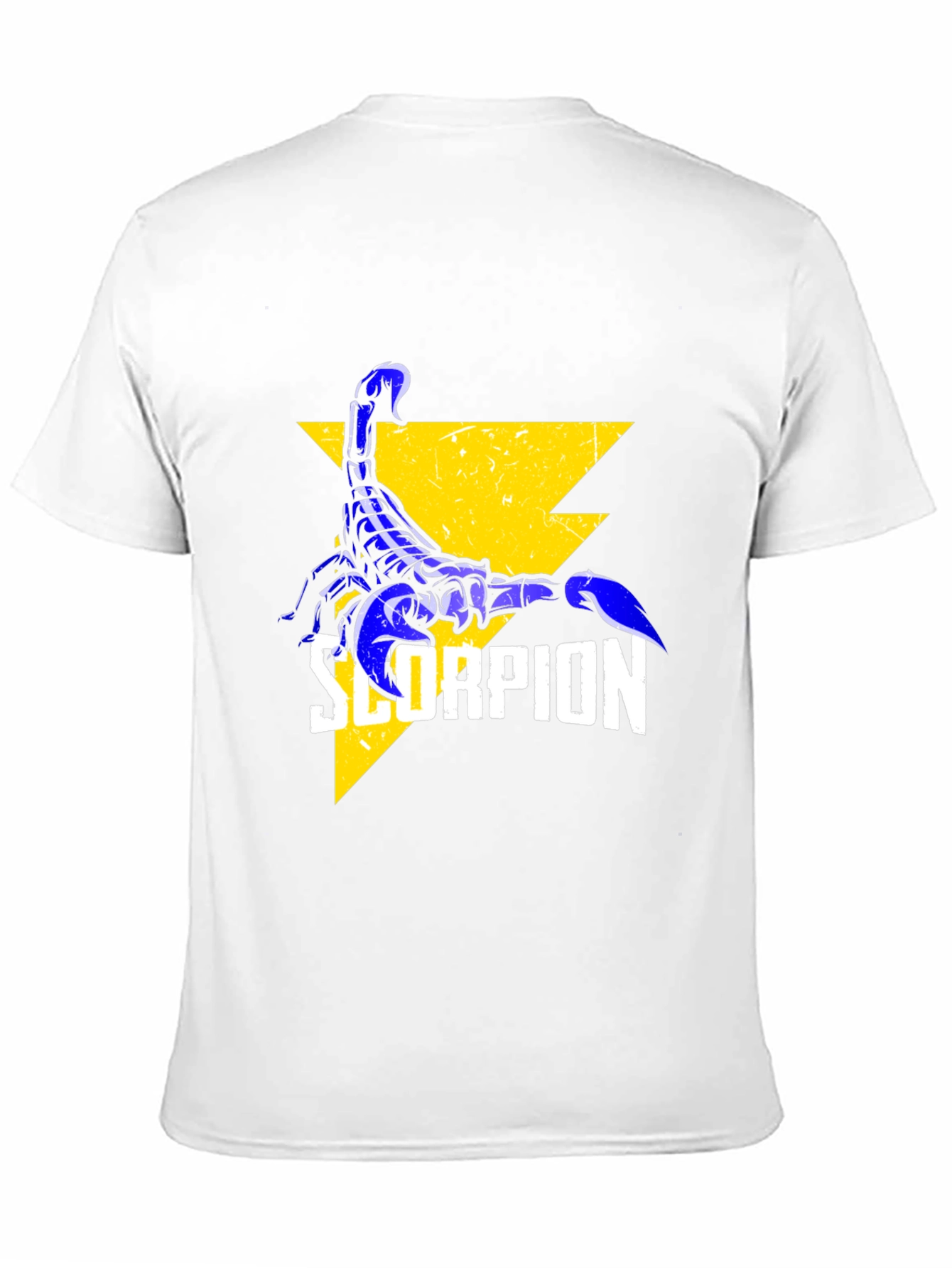 Scorpion Graphic Print Black T-Shirt