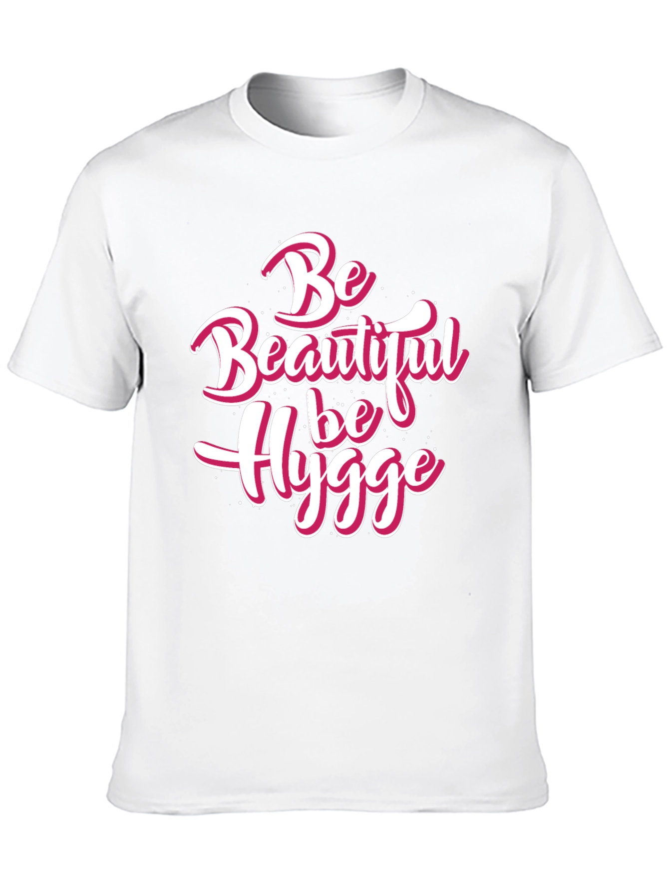 Be Beautiful Be Hygge Black T-Shirt