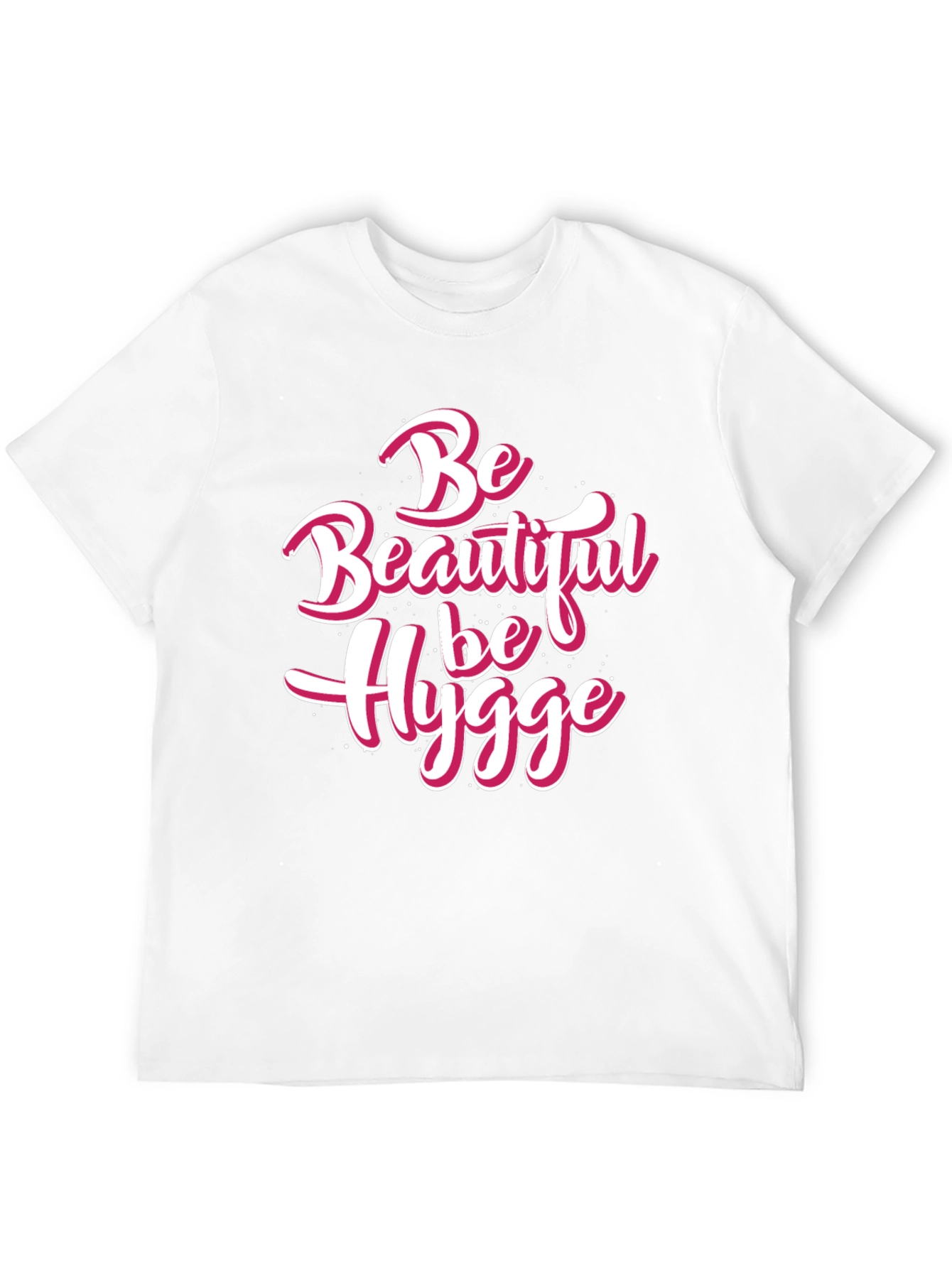 Be Beautiful Be Hygge Black T-Shirt