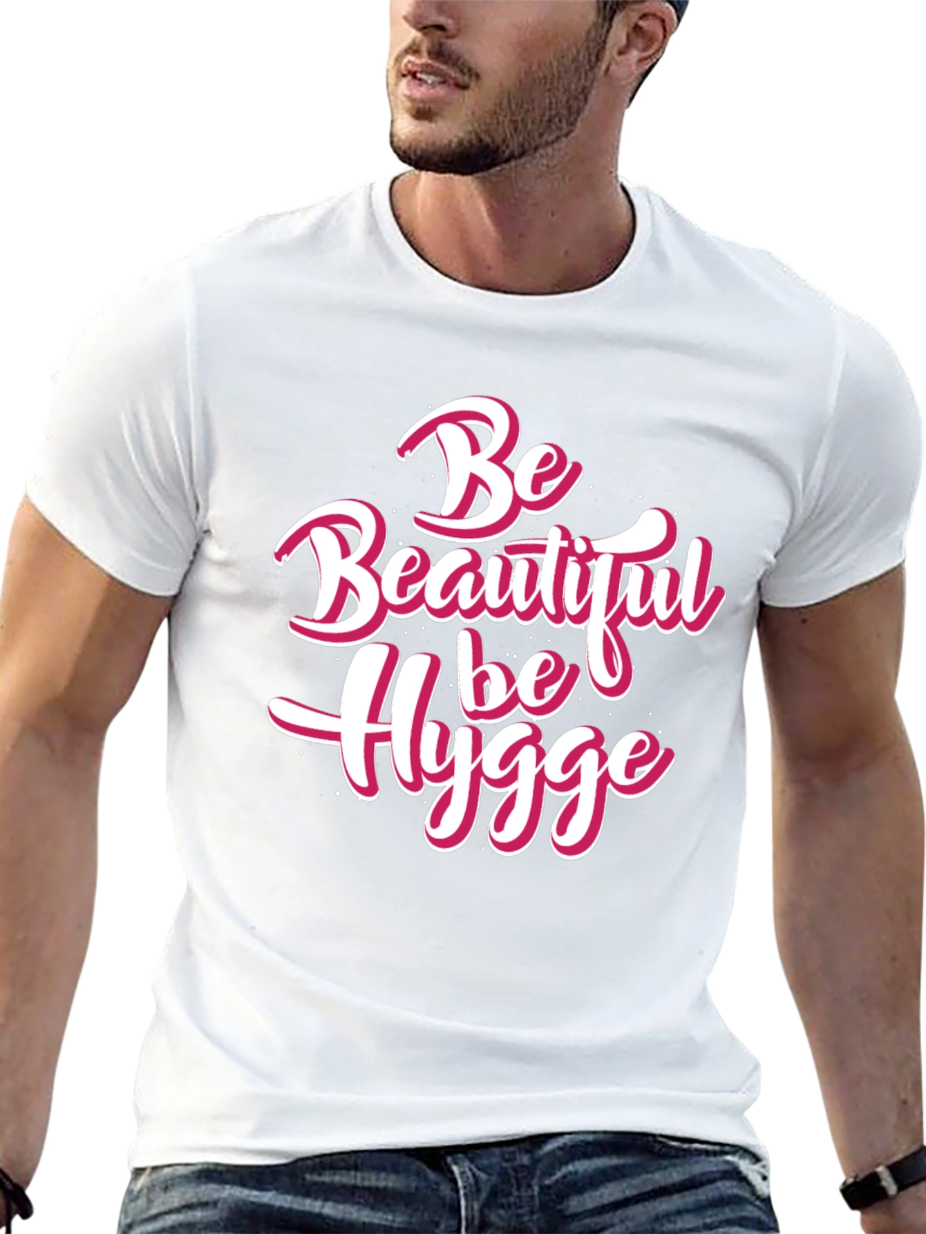 Be Beautiful Be Hygge Black T-Shirt