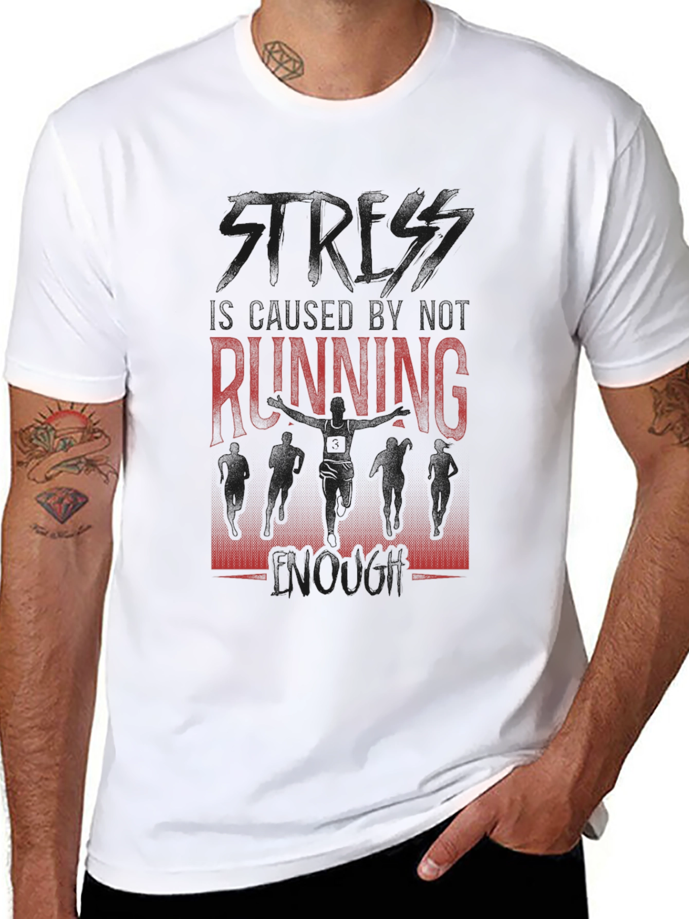 Stress Relief Running T-Shirt