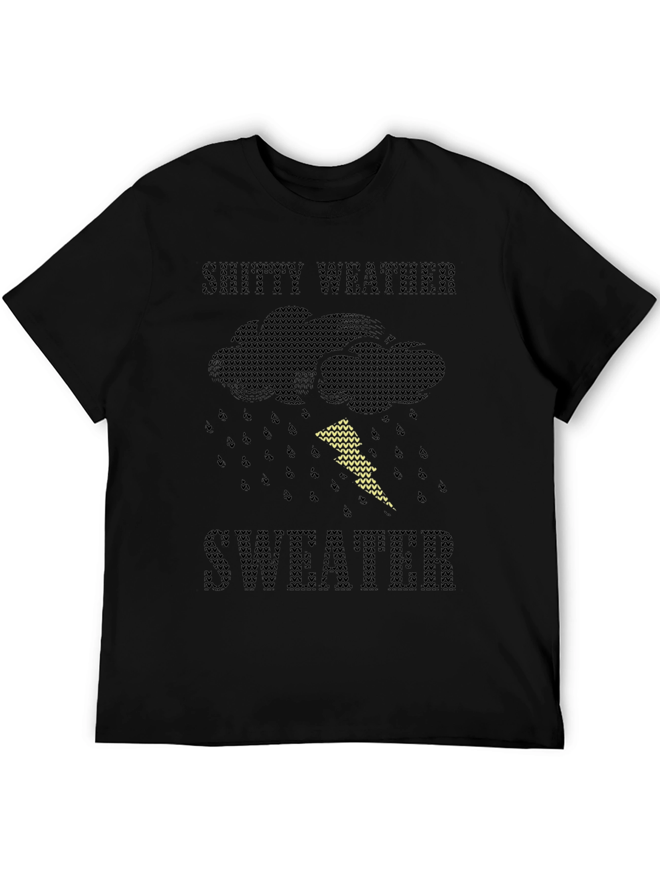 Snutty Weather Sweater T-Shirt - Funny Knit Design
