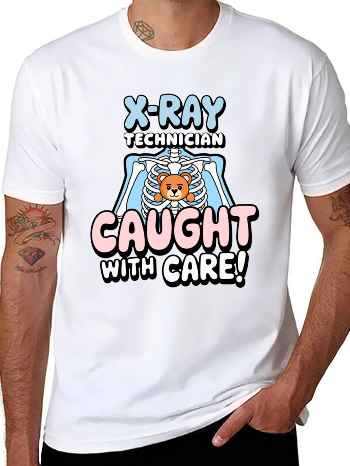 X-Ray Technician Caught With Care T-Shirt