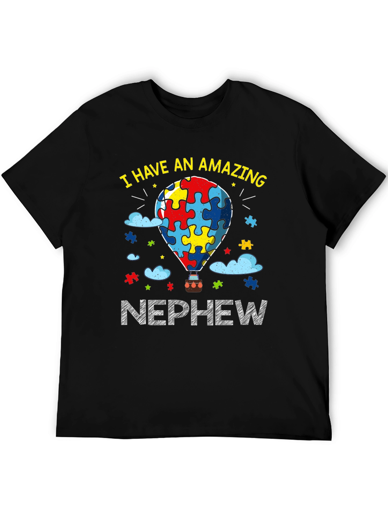 Amazing Nephew Autism Awareness T-Shirt