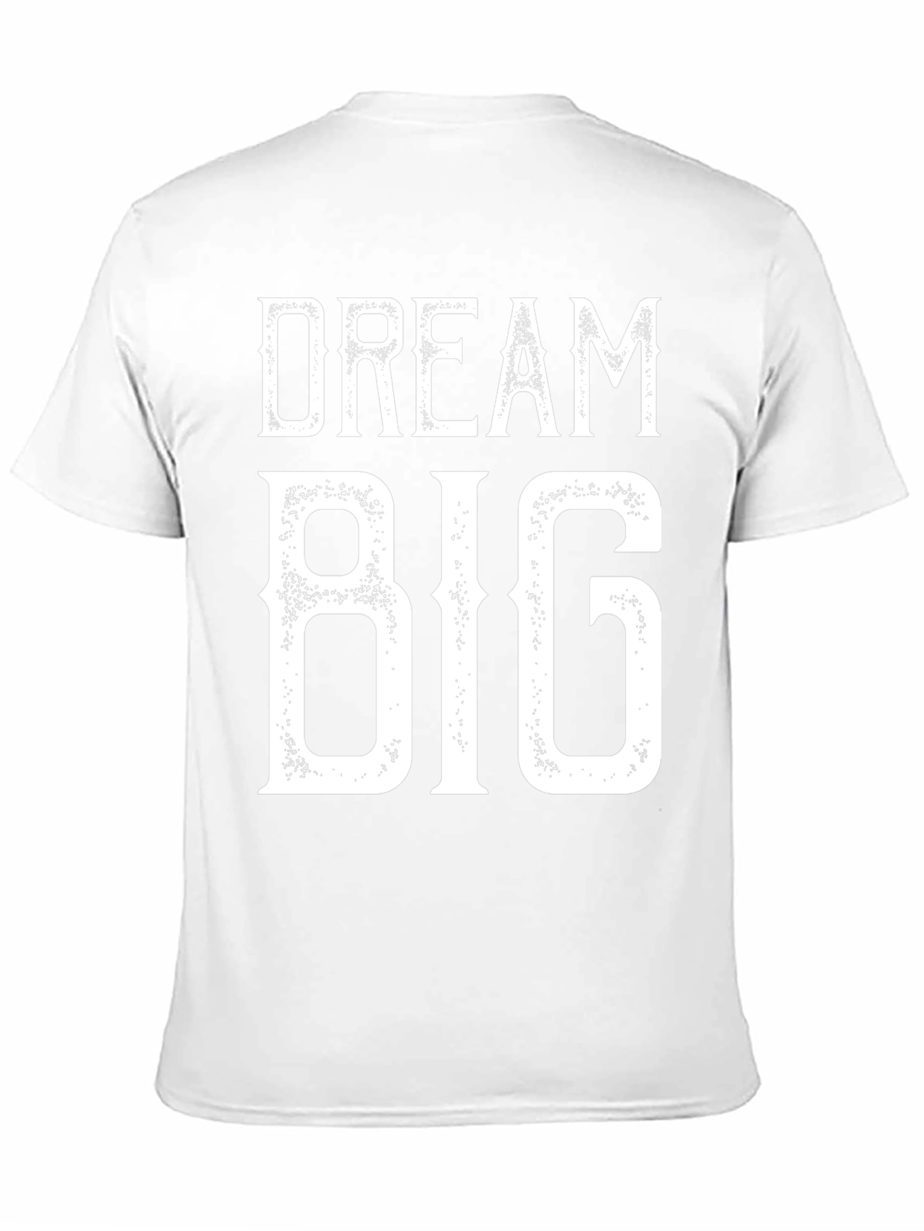 Dream Big Graphic Tee - Black Cotton T-Shirt