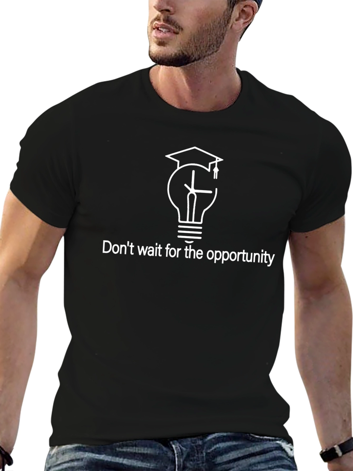 Opportunity Seeker Tee - Lightbulb Graduate