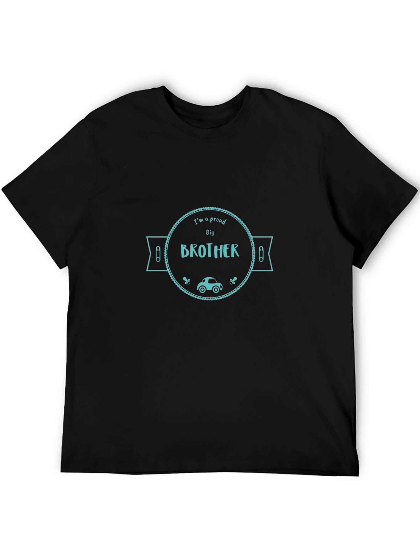 Proud Big Brother T-Shirt - Black