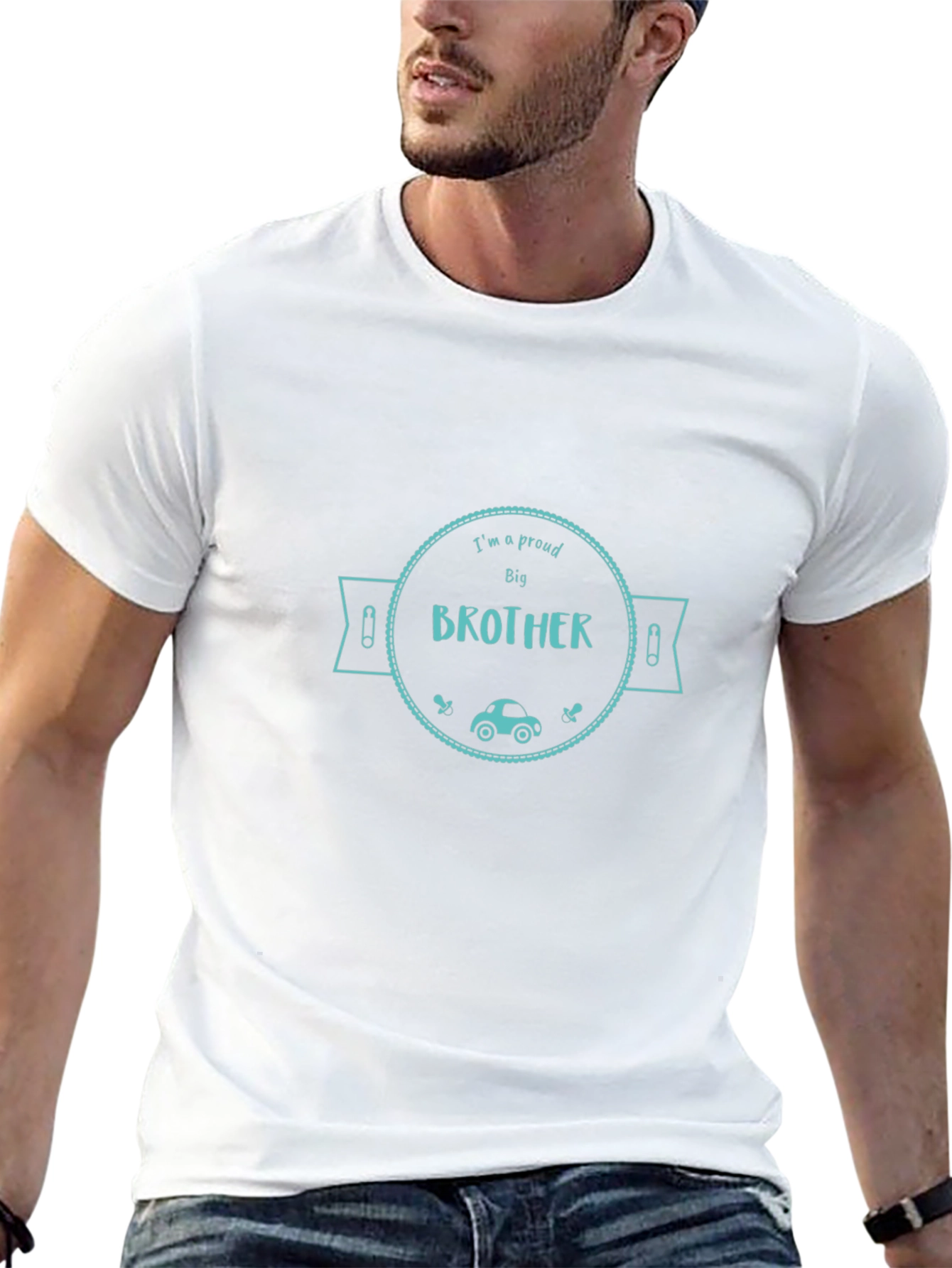 Proud Big Brother T-Shirt - Black