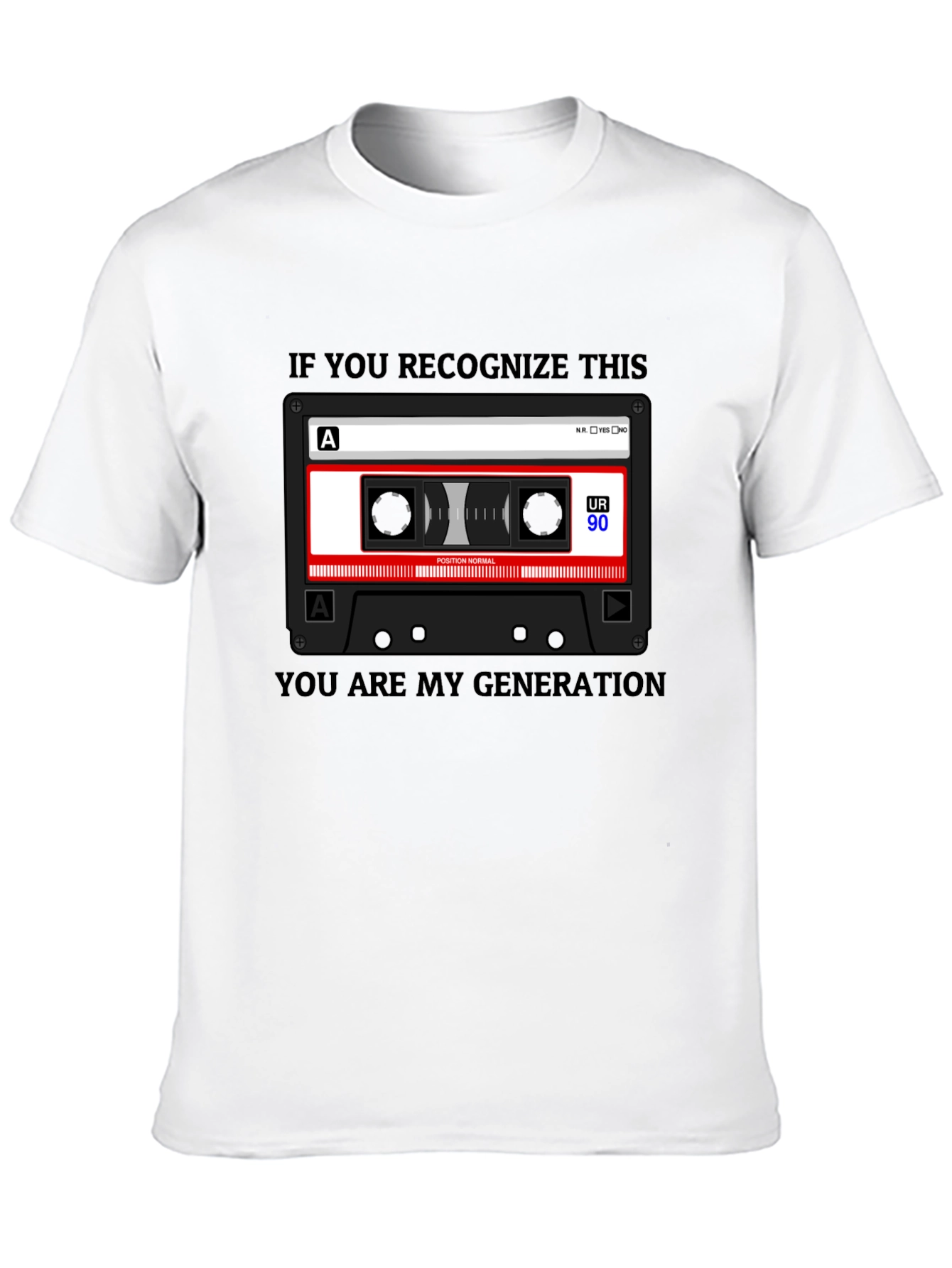 Retro Cassette Tape Generation T-Shirt