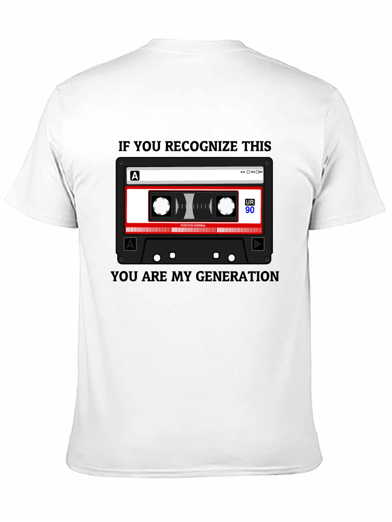 Retro Cassette Tape Generation T-Shirt