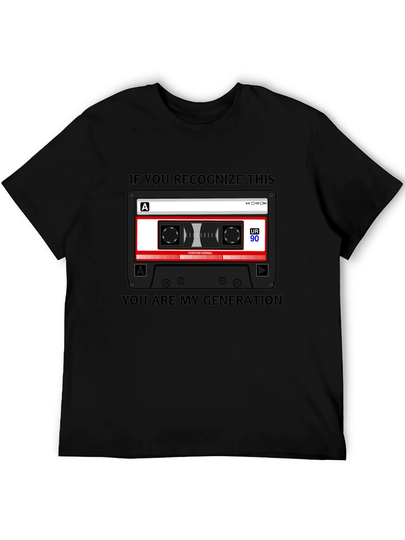 Retro Cassette Tape Generation T-Shirt