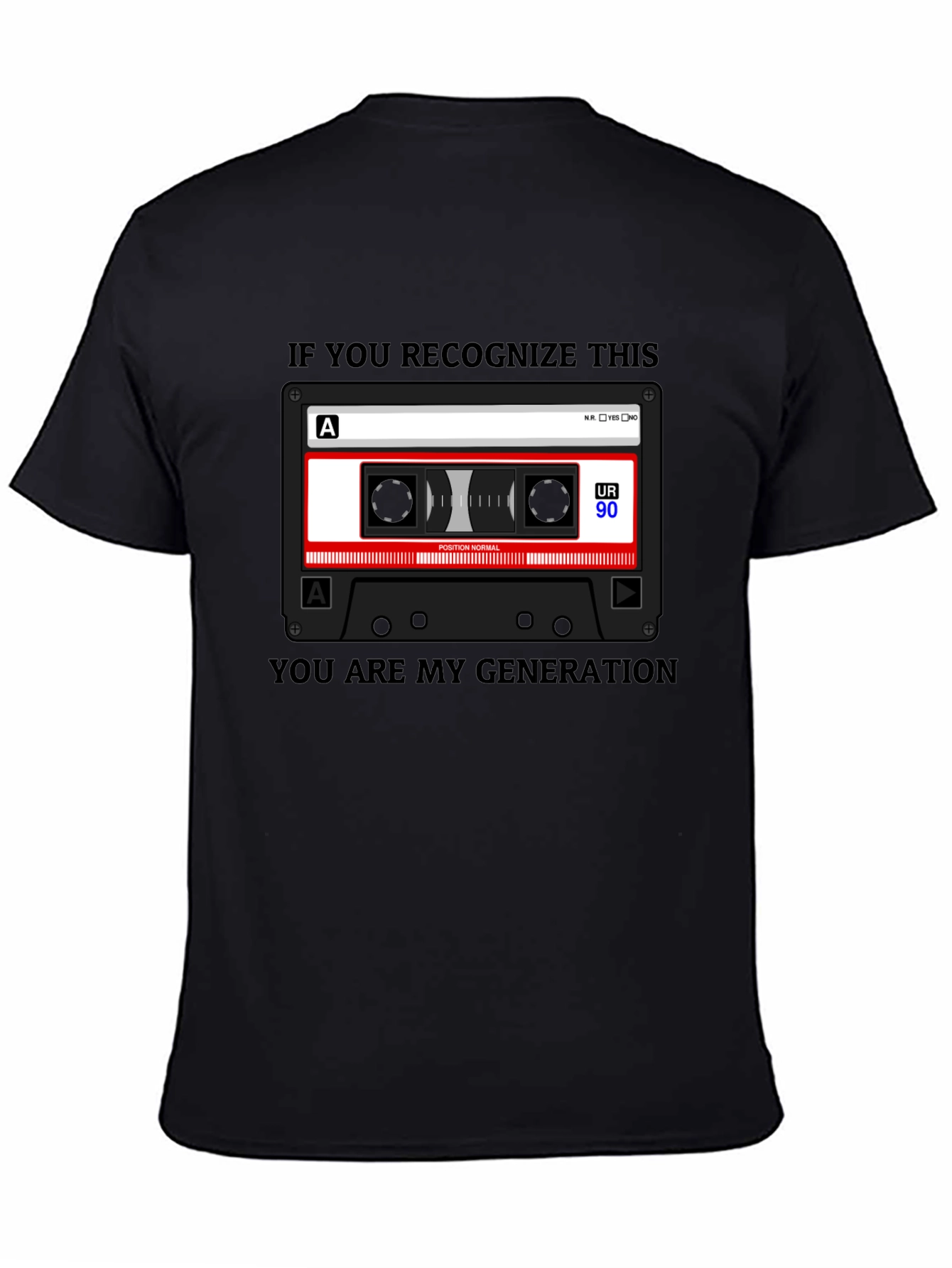 Retro Cassette Tape Generation T-Shirt