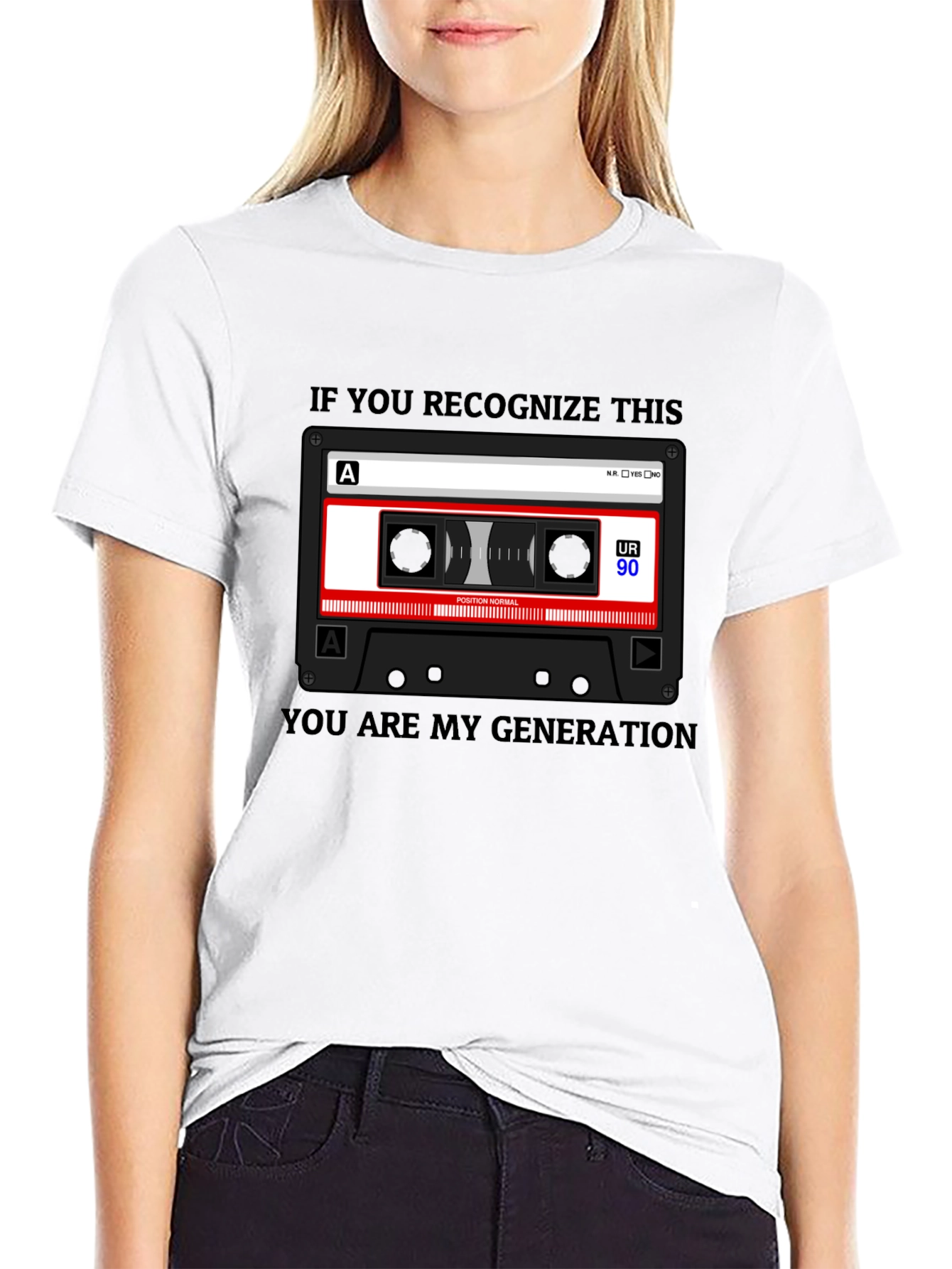 Retro Cassette Tape Generation T-Shirt